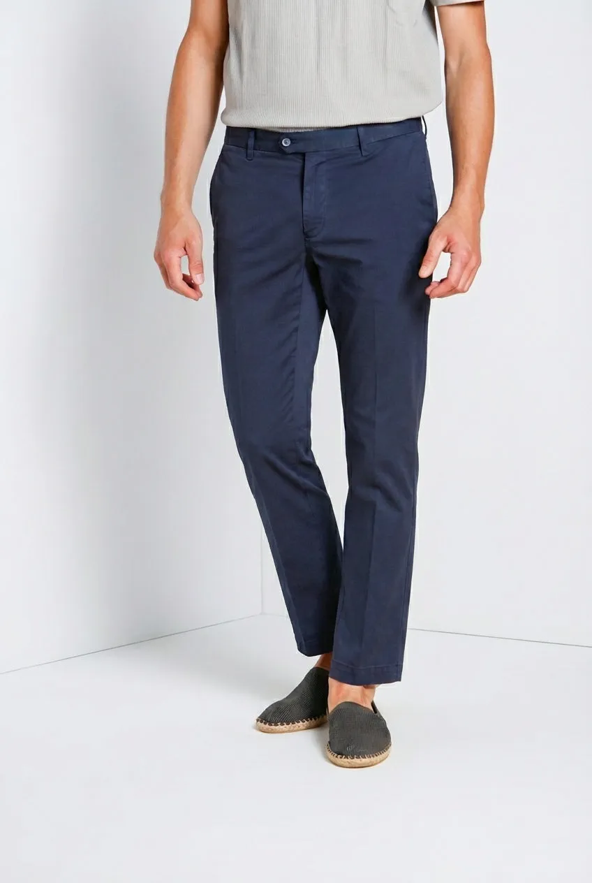Mason's New York herre chino navy regular fit