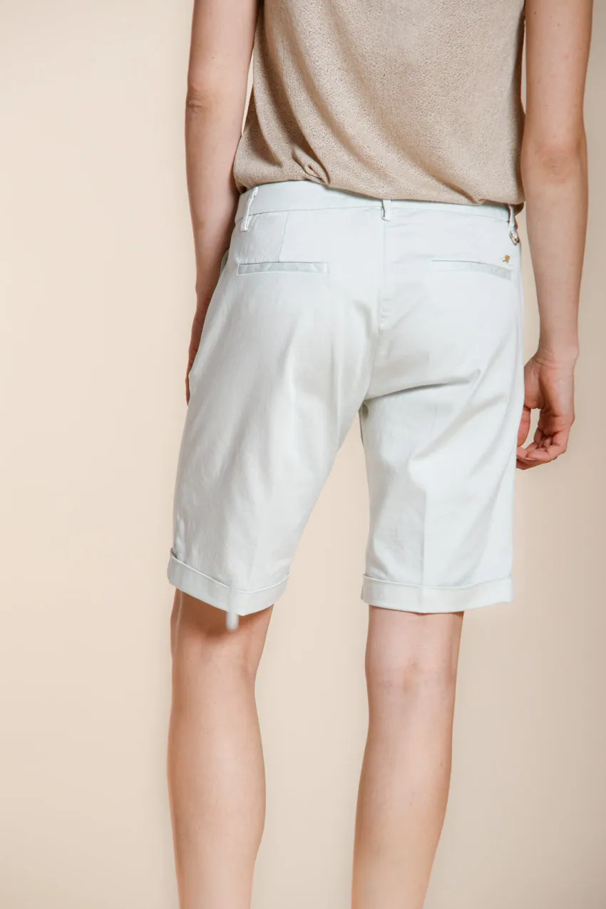 Mason's New York chinoshorts celeste slim stretch