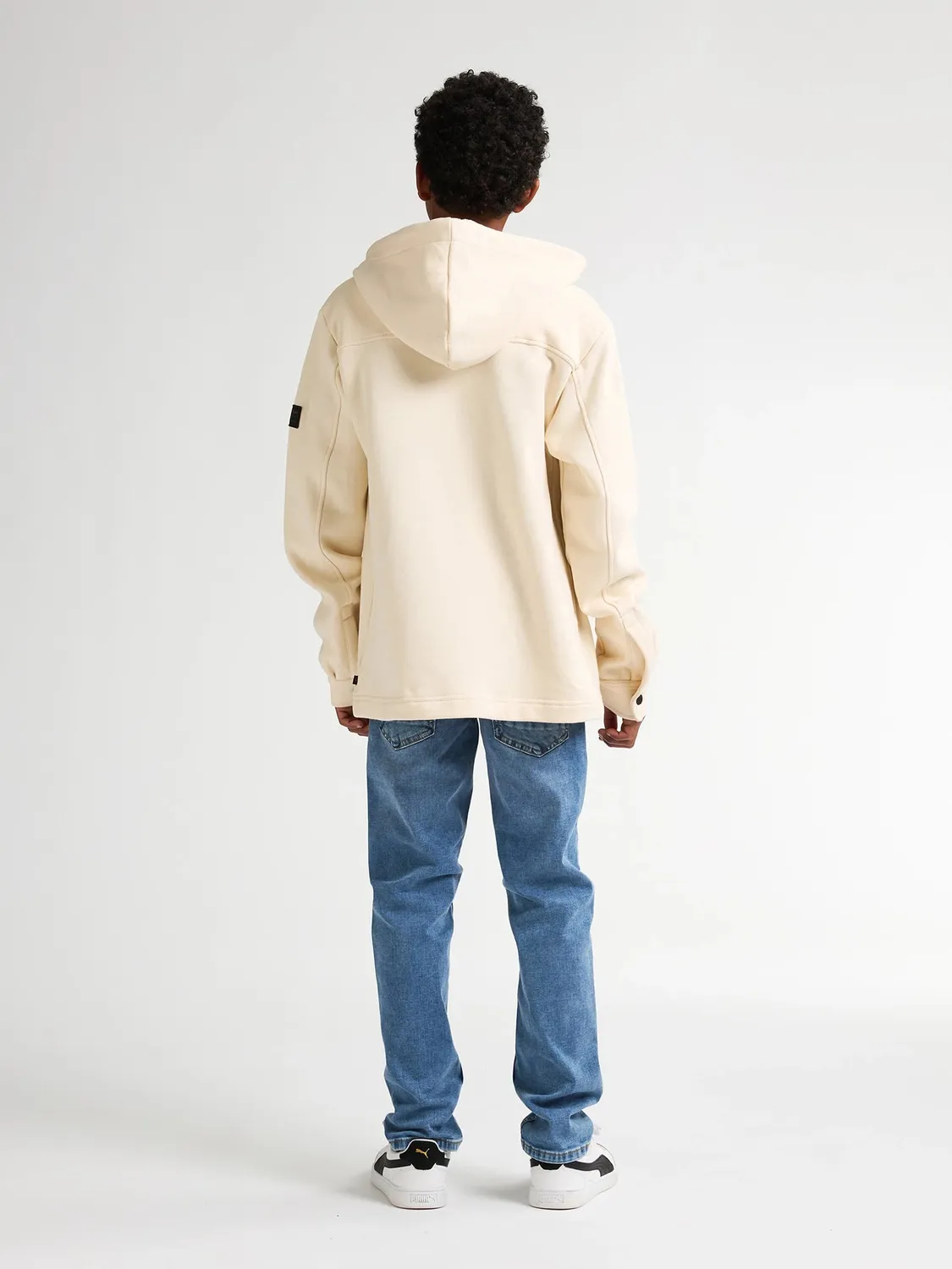 Petrol Industries Shasta overshirt drenge hætte bomuld