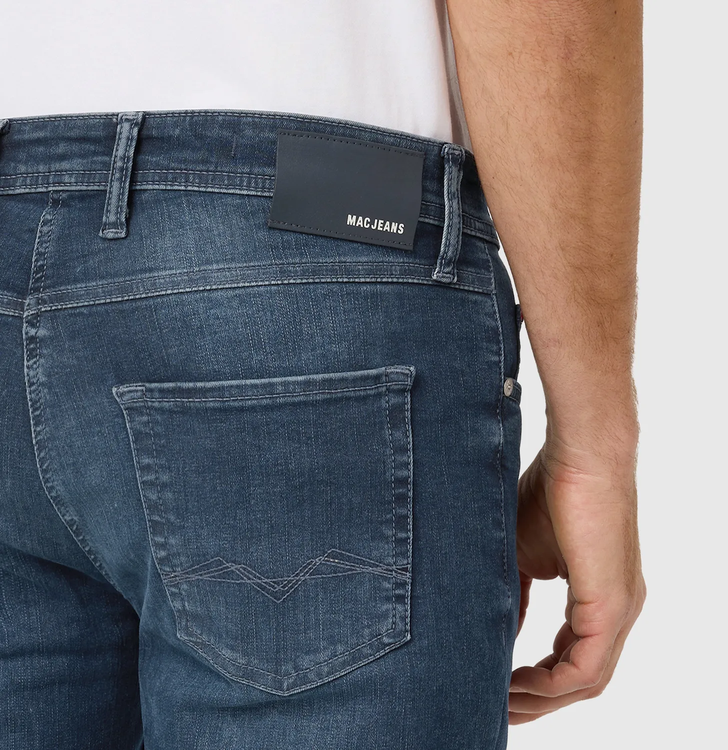 MAC Driver 0518-01-1995L jeans mørkeblå modern fit