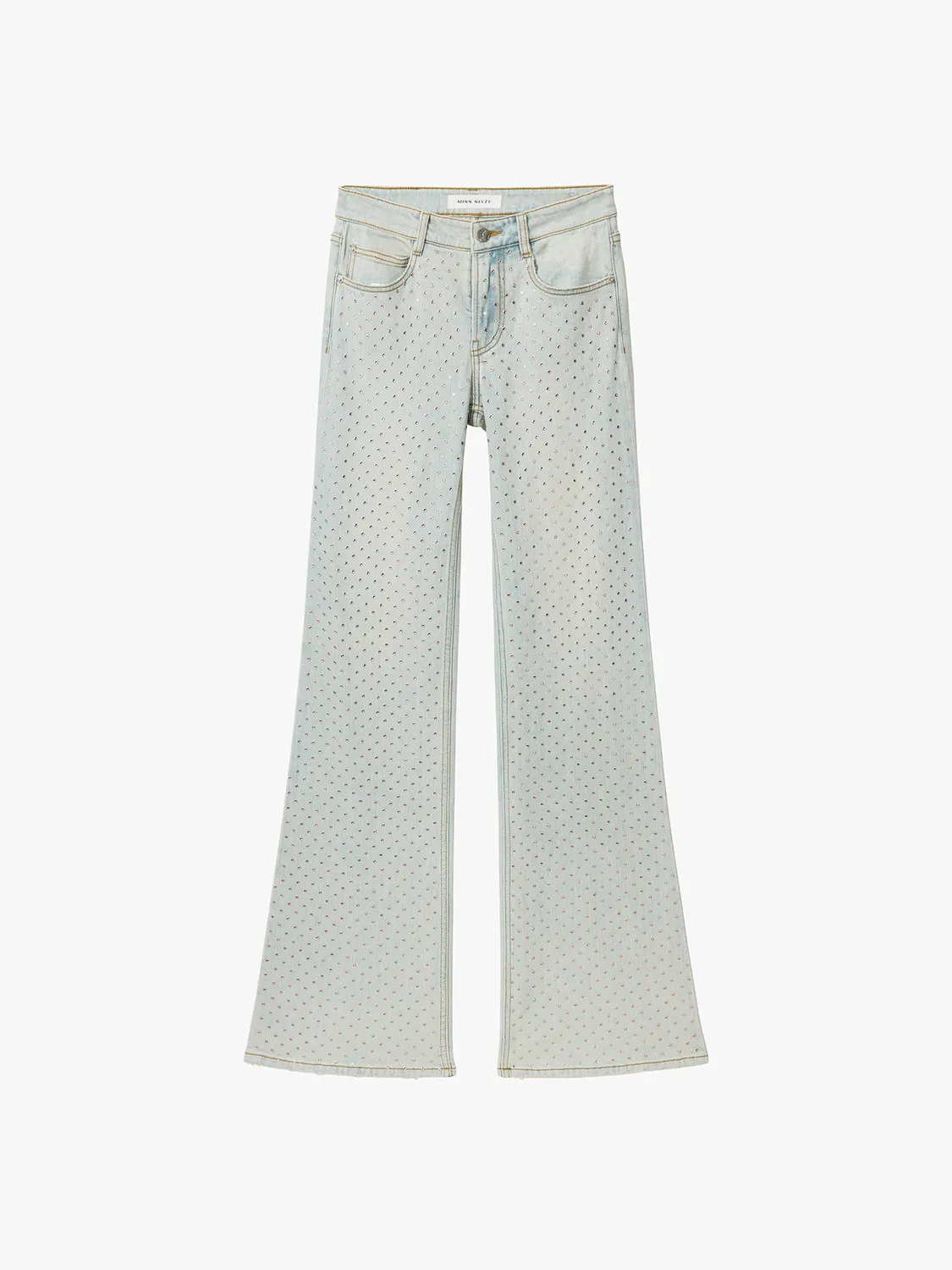 Miss Sixty 6M1JJ16000F20 Flared Jeans Lyseblå Stretch