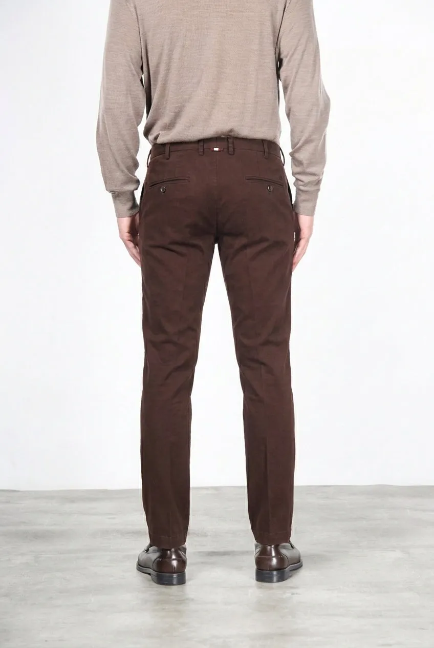 Mason's New York chino bukser vinrød regular stretch