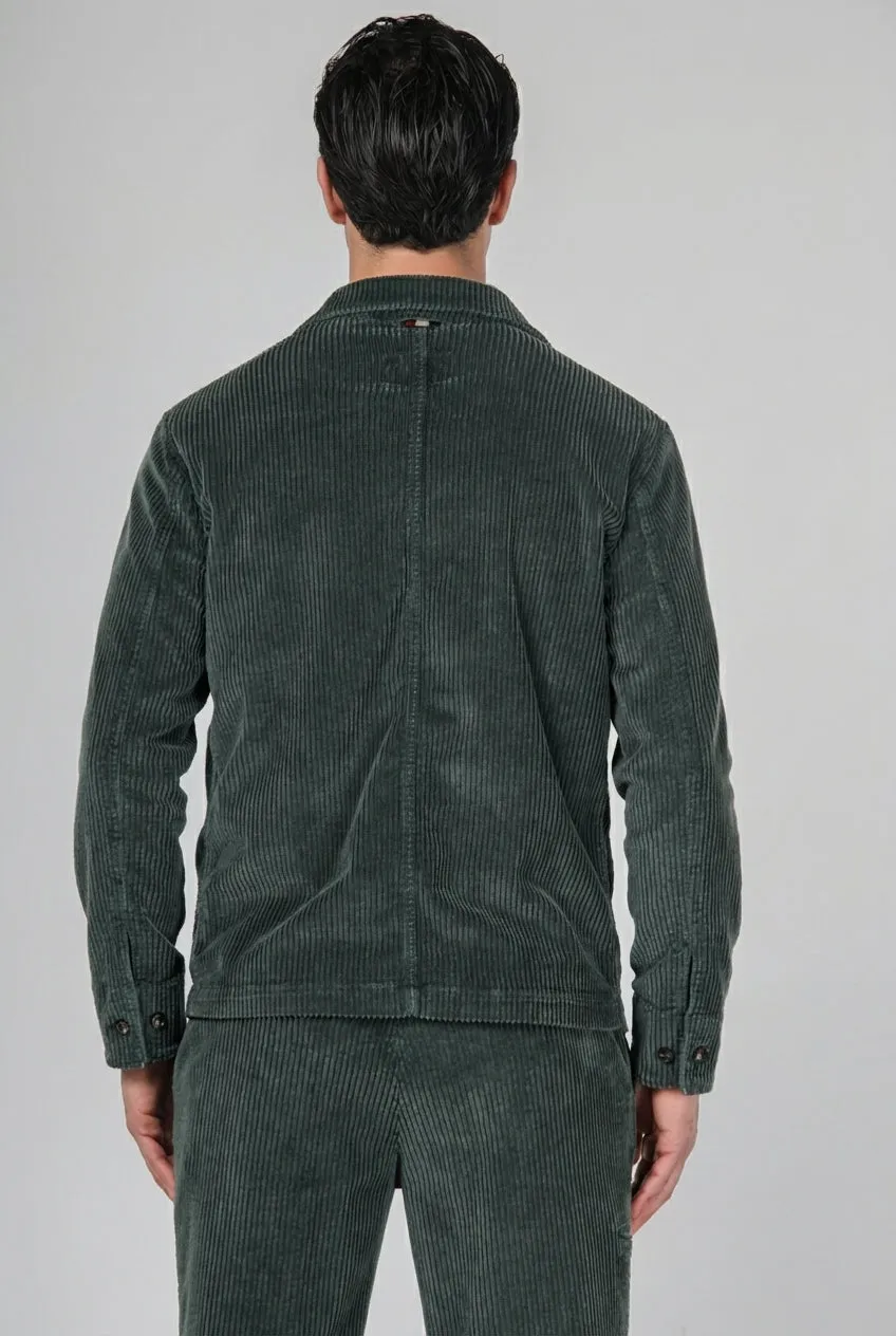 Mason's Work Jacket overshirt mørkegrøn fløjl