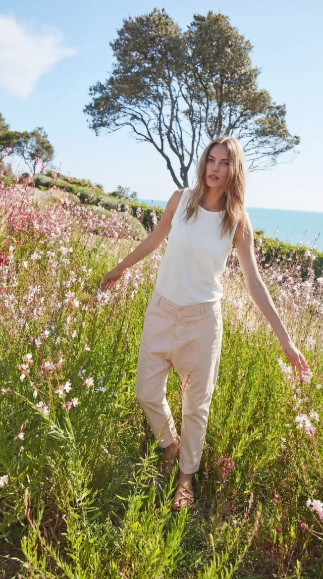 Mason's Malibu Jogger chinobukser carrot rosa stretch