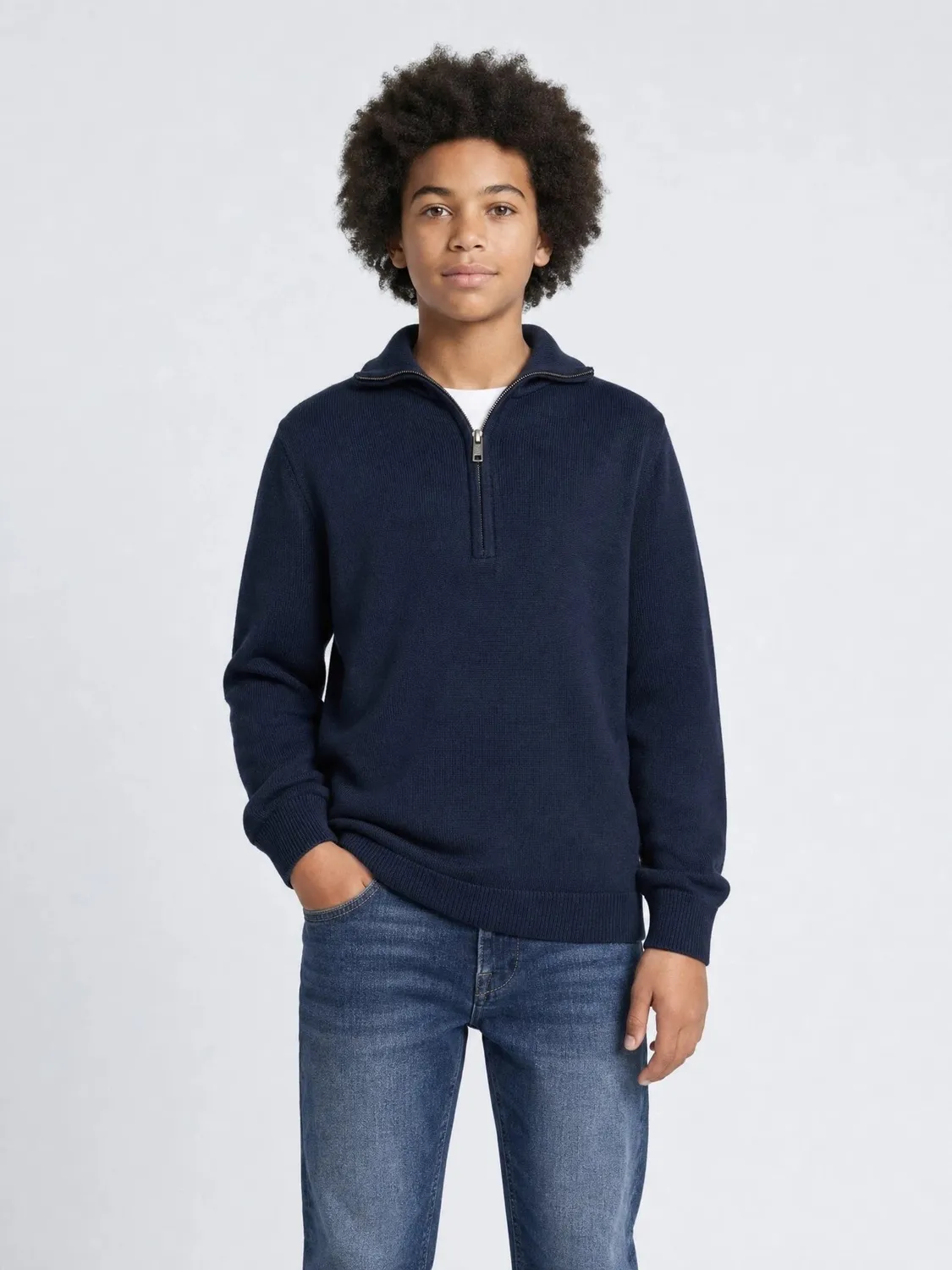 Petrol Industries Ironshore half-zip striktrøje børn