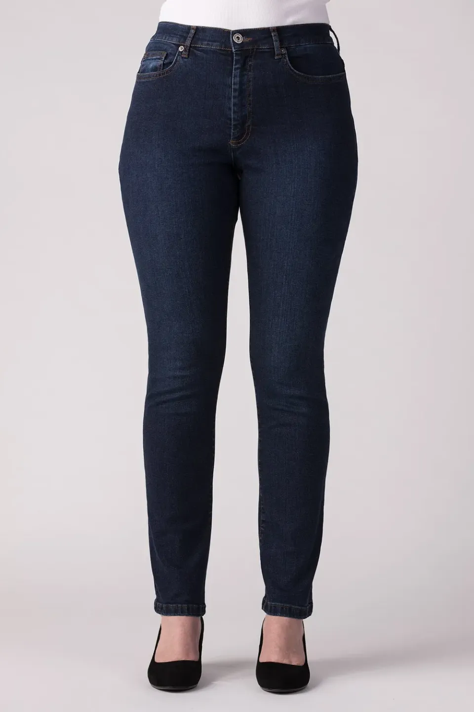 Merrytime 15666-449-27 Slim jeans blue denim