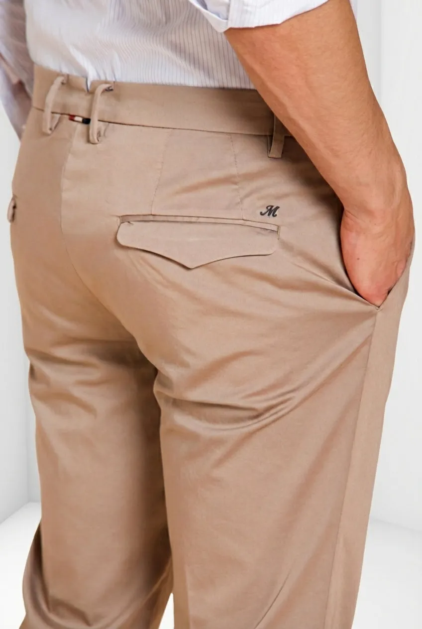 Mason's Torino City Travel chinos taupe slim