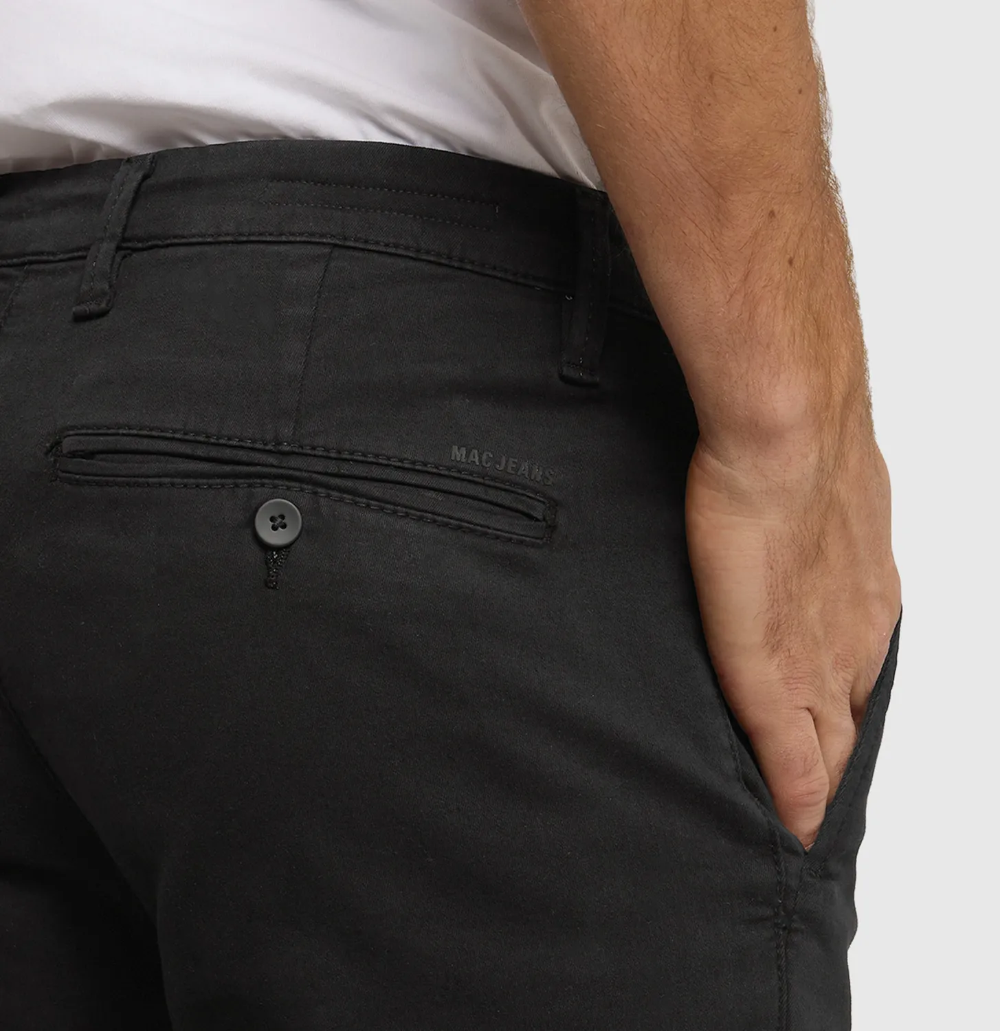 MAC Driver Pants 6351-00-1995L jeans sort stræk