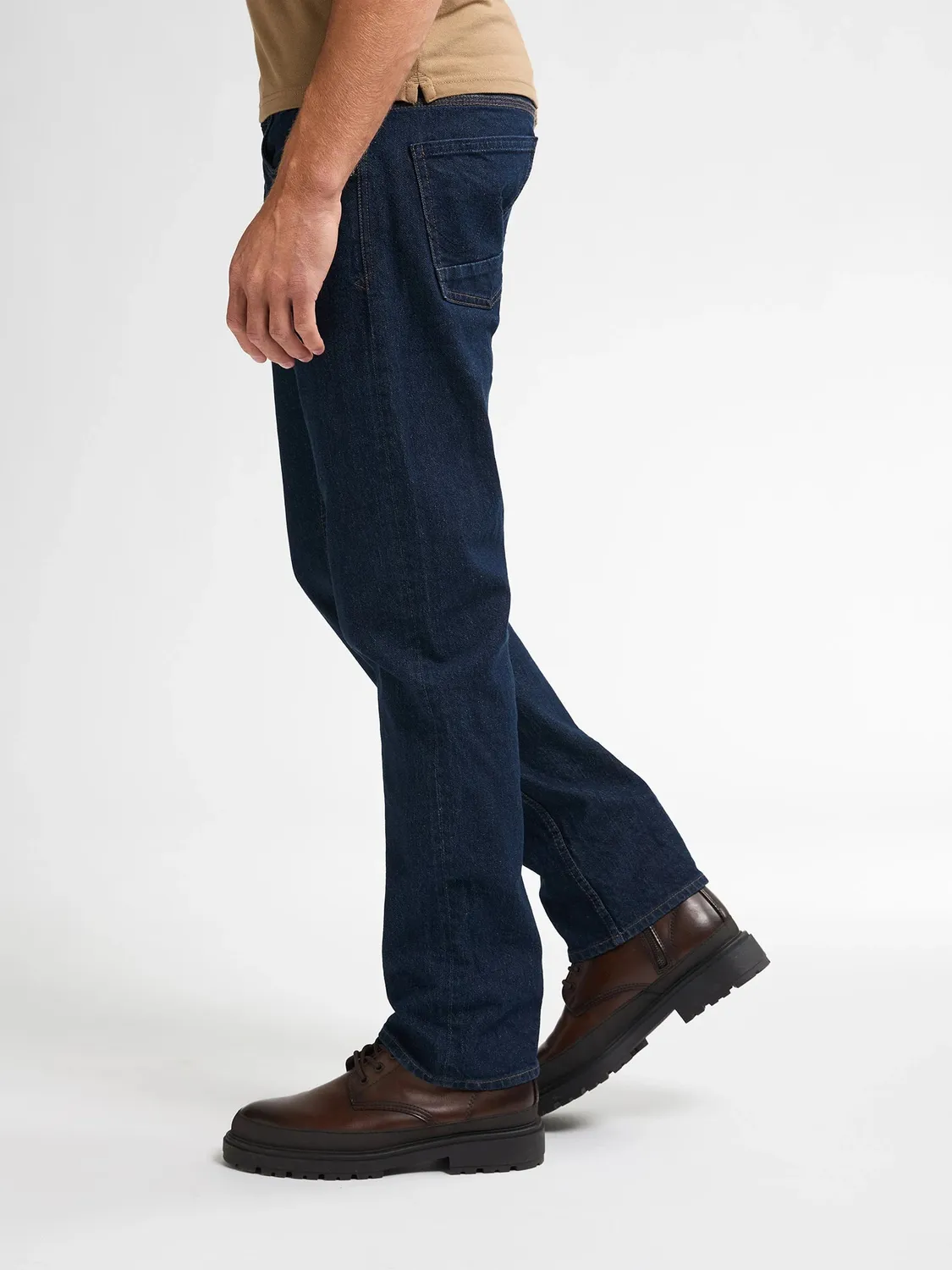Petrol Starling Straight Fit jeans Rinsed stretch