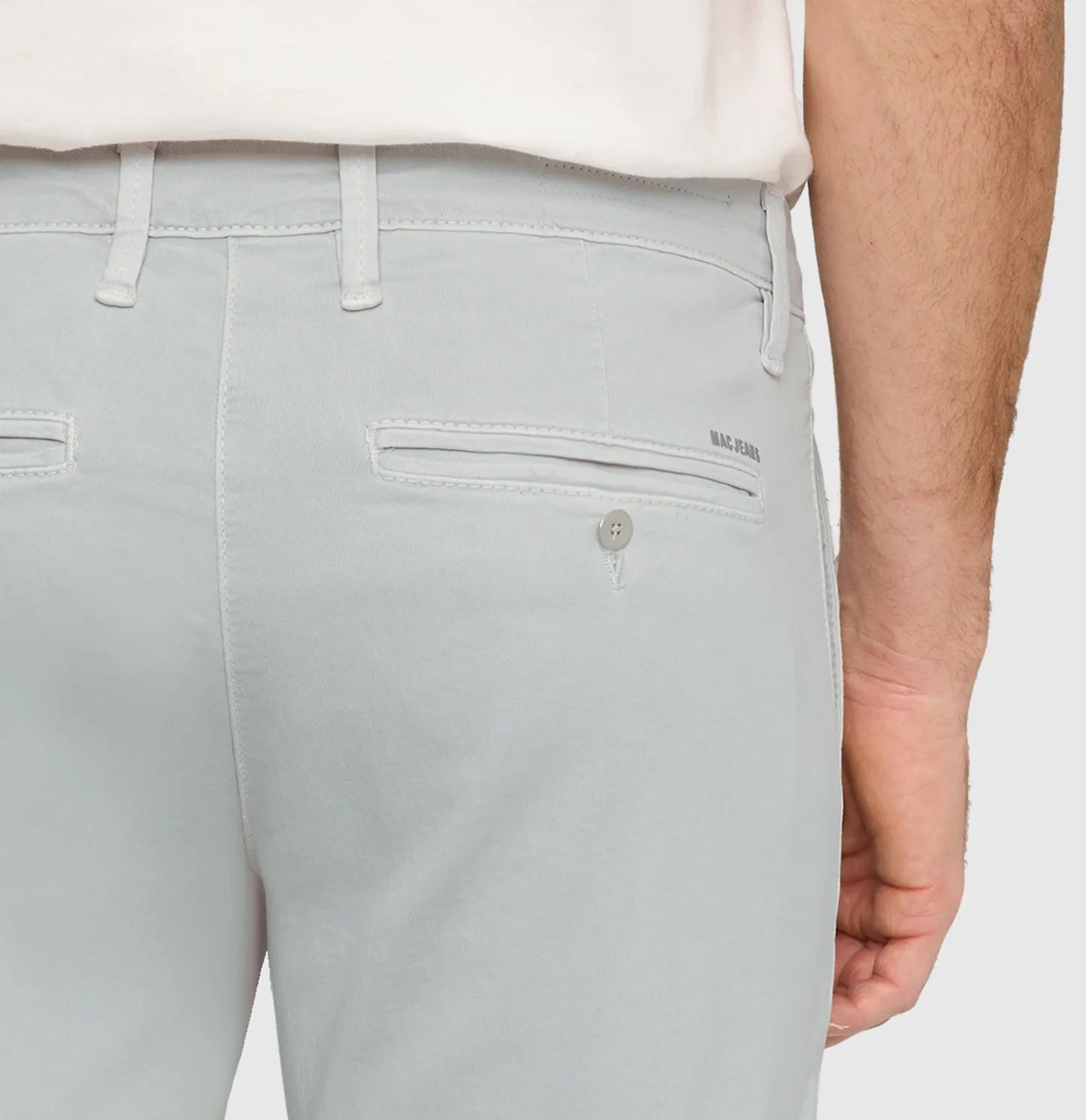 MAC Driver Pants 6351-00-1995L chinos grå stretch