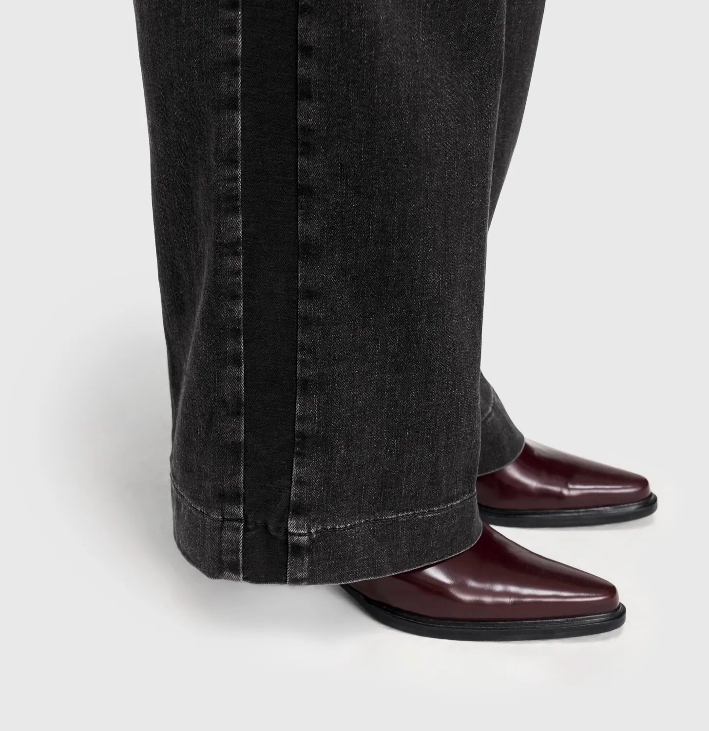 MAC Wide Galon jeans grå stretch vintage