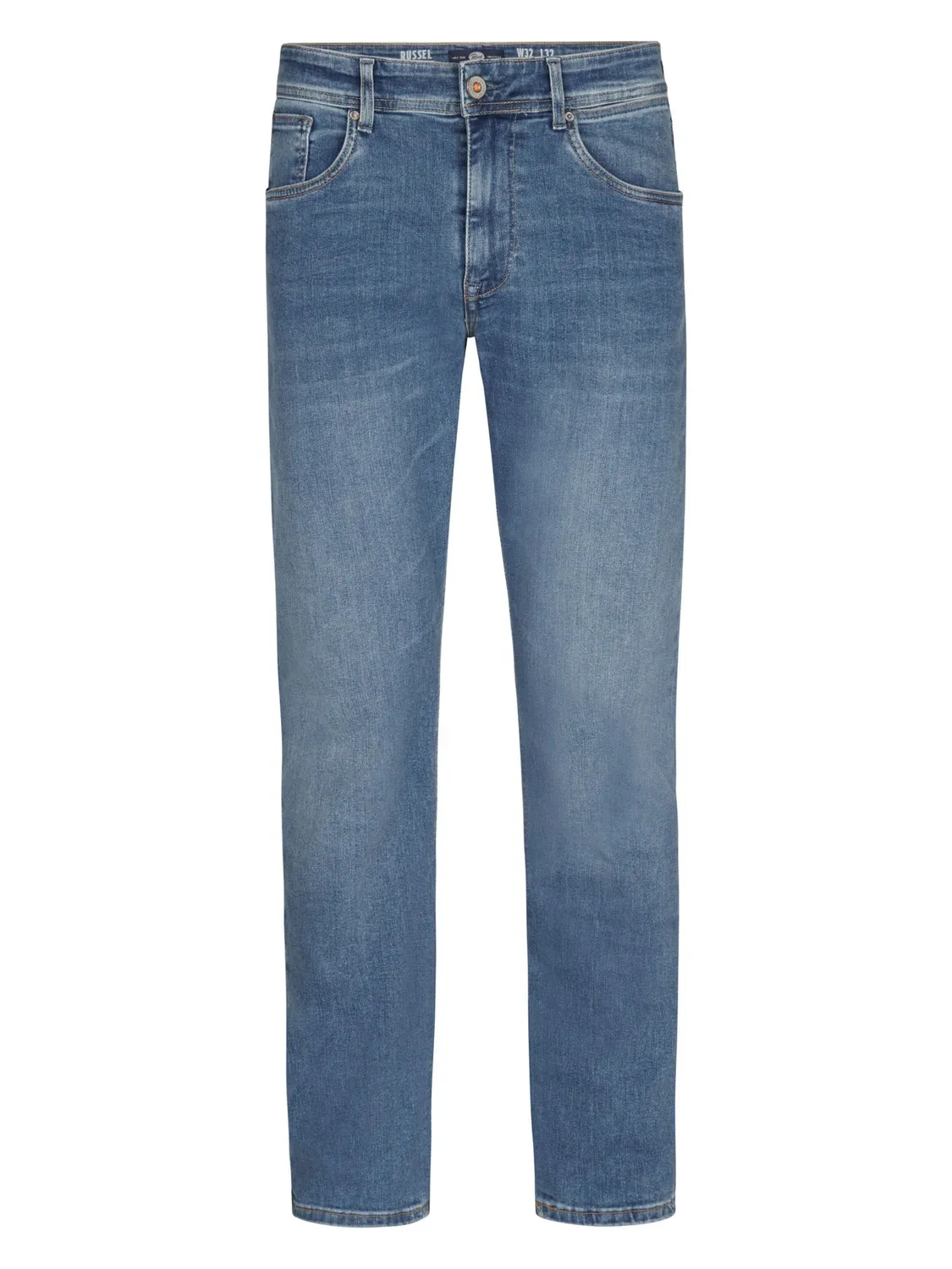 Petrol Russel tapered jeans regular normal talje stretch