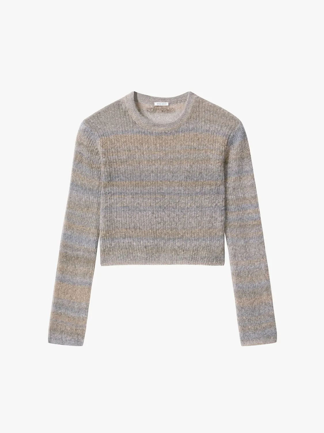 Miss Sixty Contrast Striped strik khaki alpakauld XS-L