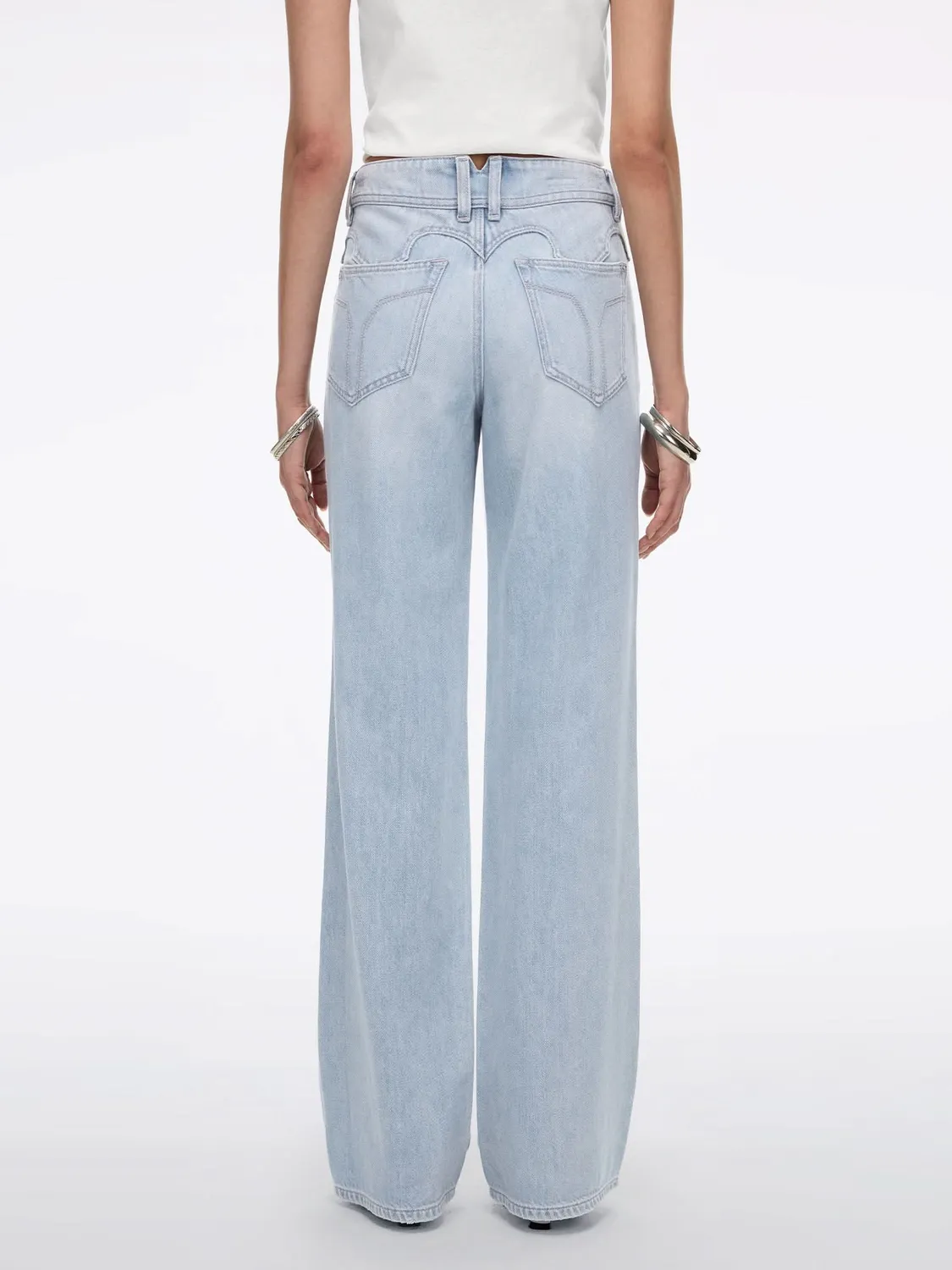 Miss Sixty Bella straight jeans lyseblå 30" stretch