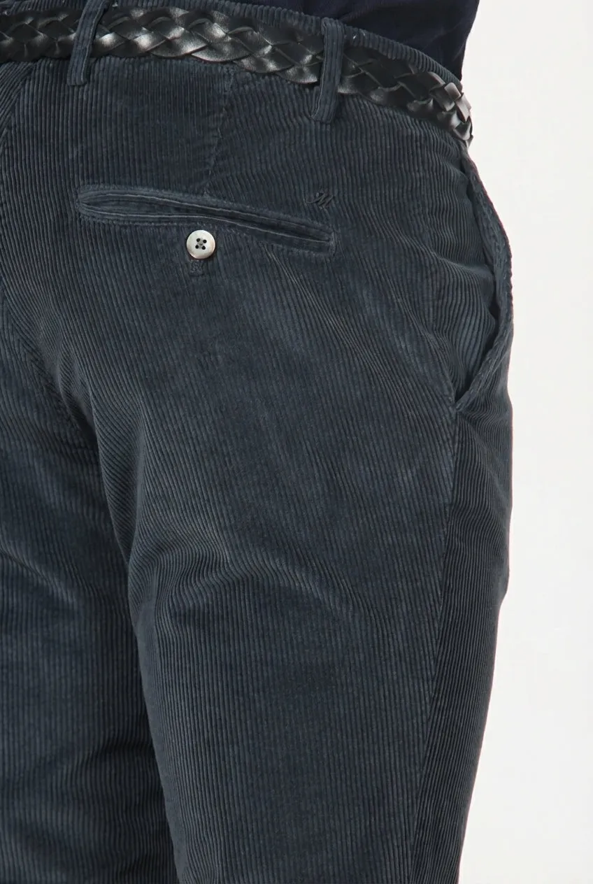 Mason's Milano chino mørkegrå fløjl extra slim
