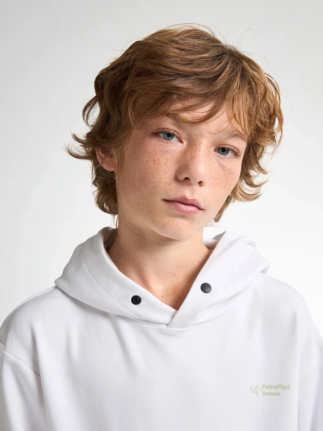 Petrol Industries Bayview hættetrøje navy blue relaxed fit