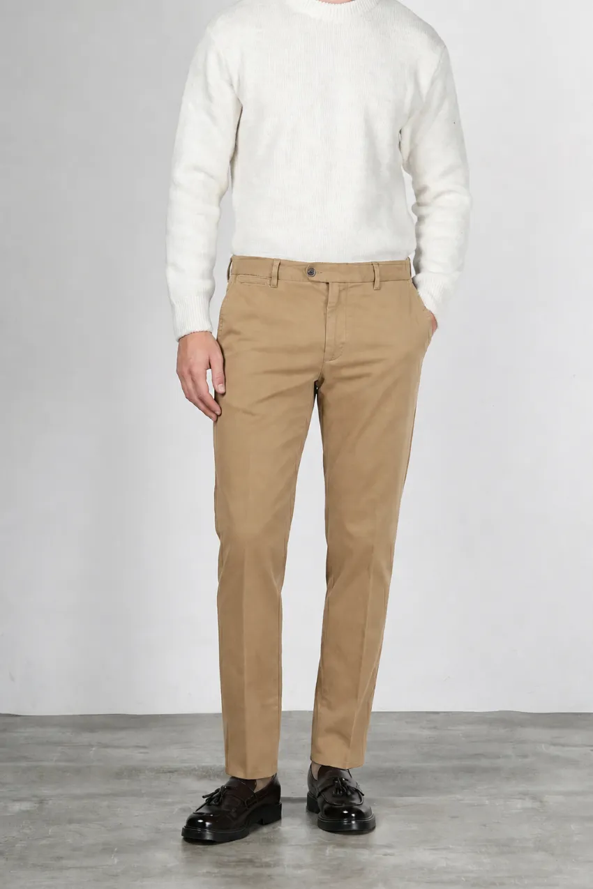 Mason's Madison chinos mørkebeige carrot fit
