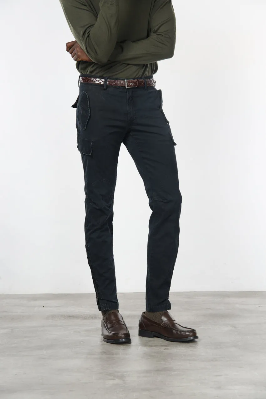 Mason's Bolivia cargobukser antracit regular fit