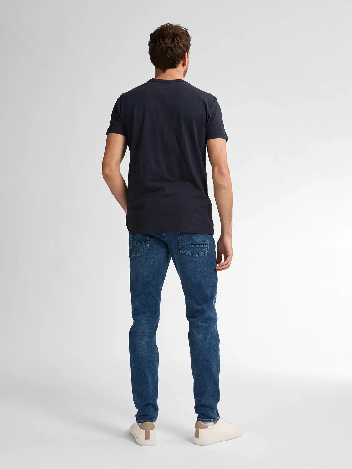 Petrol Industries Seaham Classic Slim Fit jeans medium blue stretch