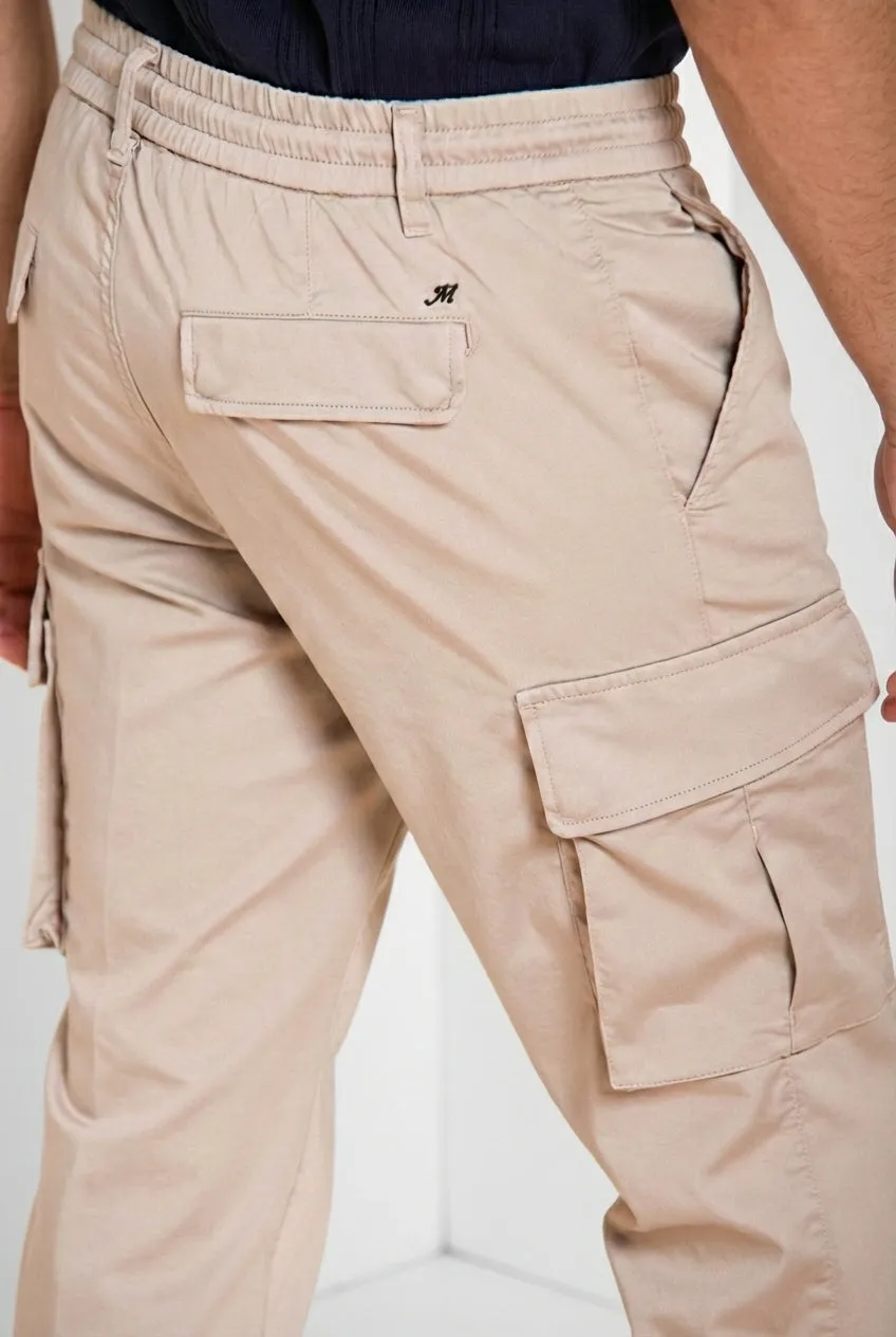 Mason's Chile Jogger cargobukser beige extra slim