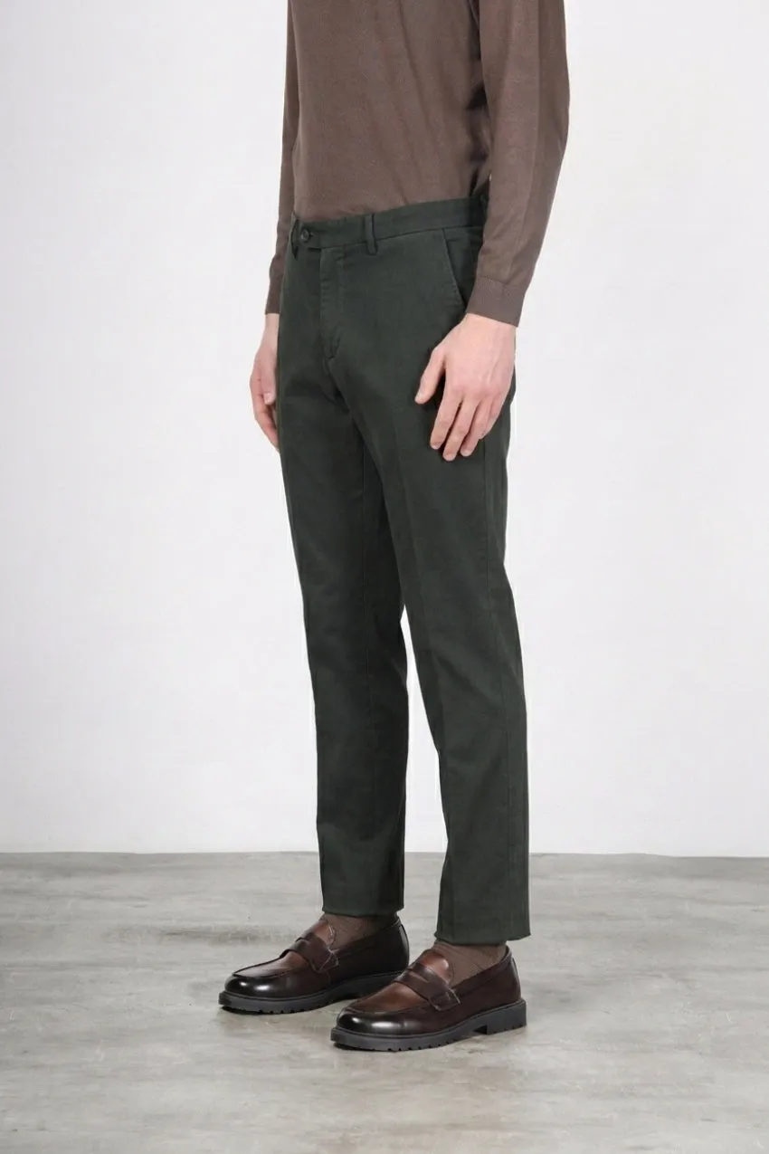 Mason's Paris chino mørkegrøn carrot fit herre