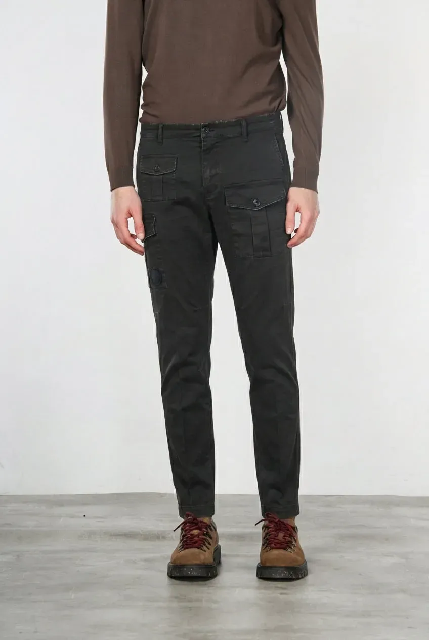Mason's George Coolpocket cargobukser lysebrun carrot fit