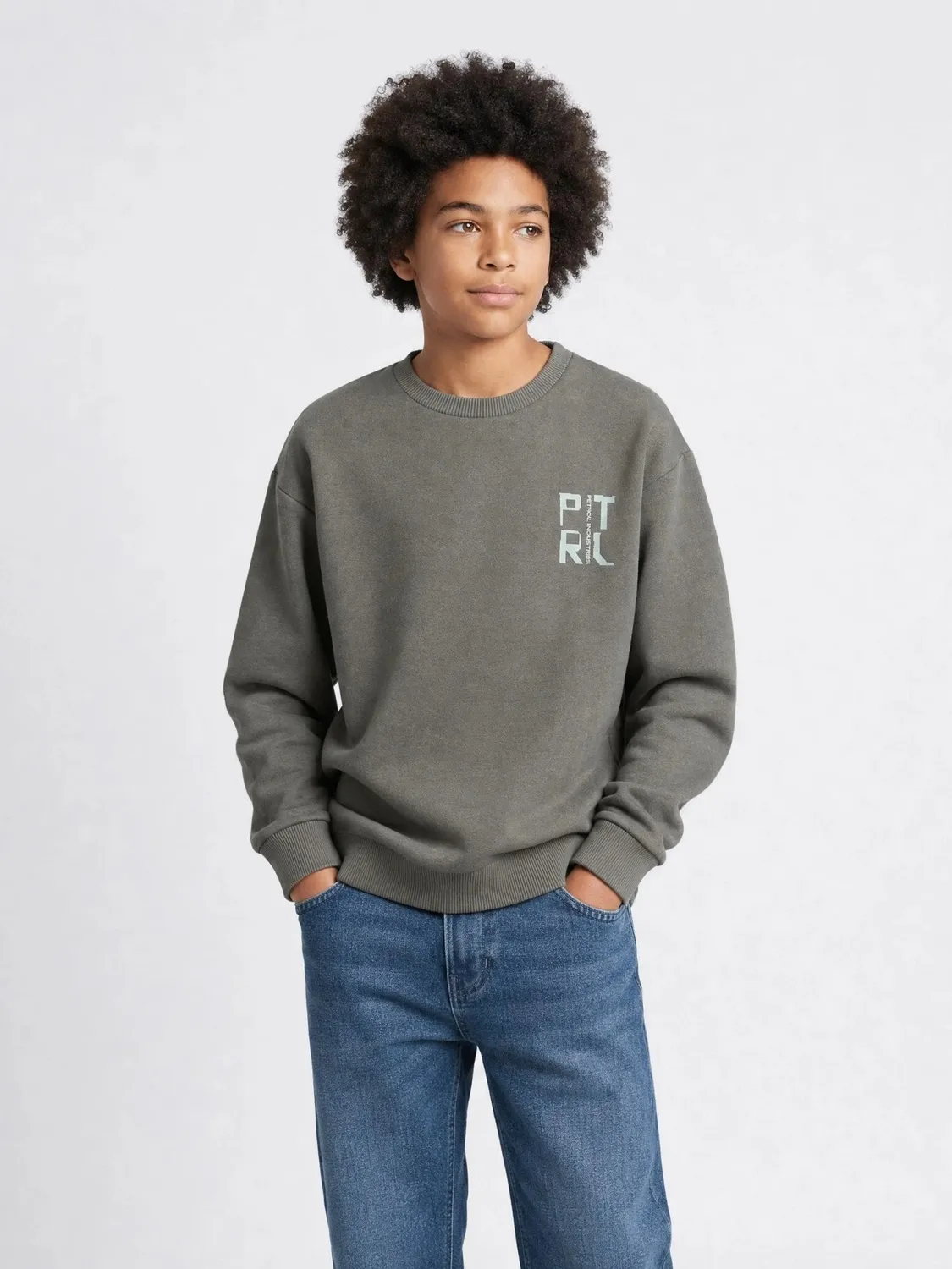 Petrol Industries Ironhill drengesweatshirt print