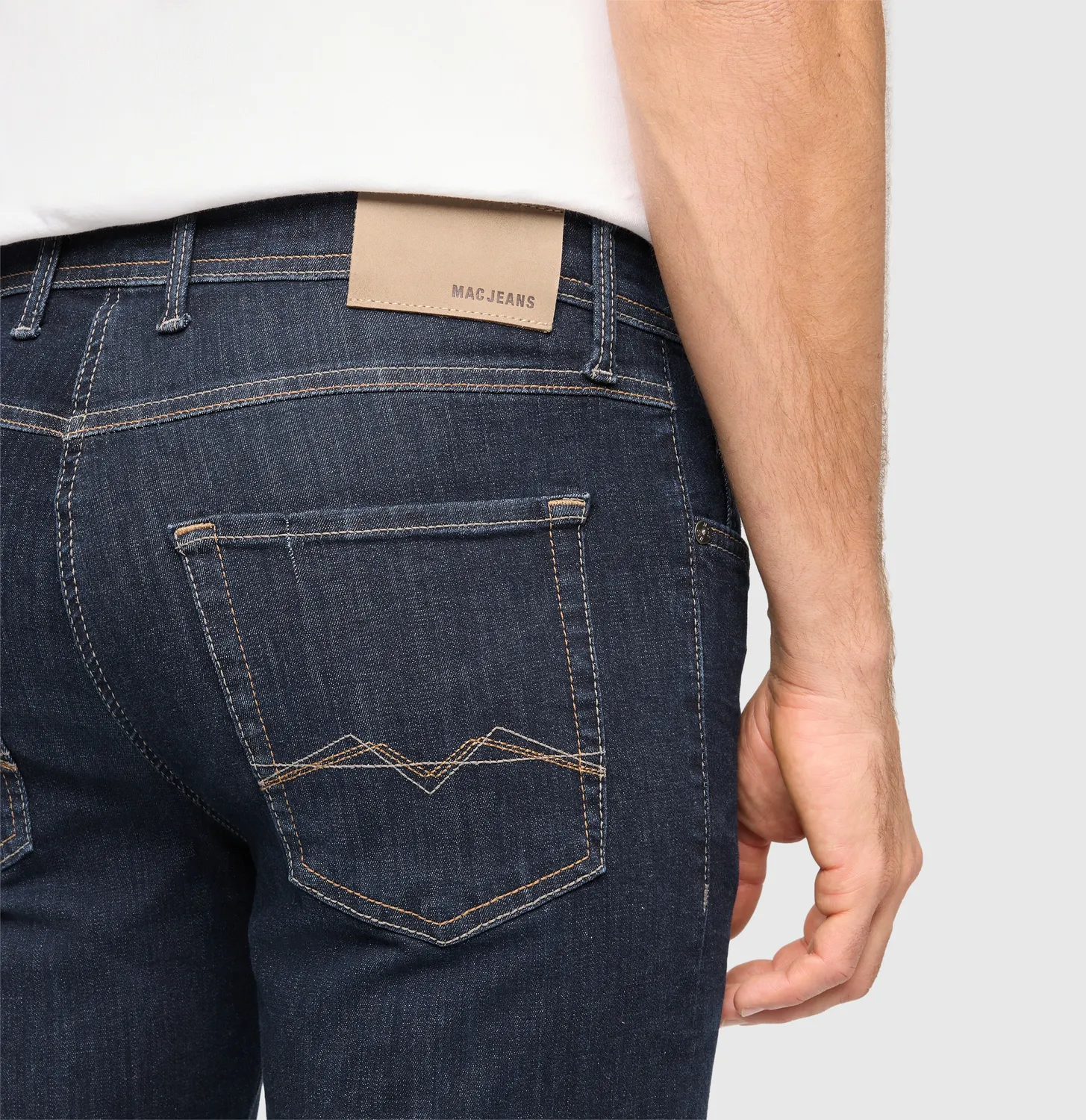 MAC Driver 0518-01-1995L jeans mørkeblå modern
