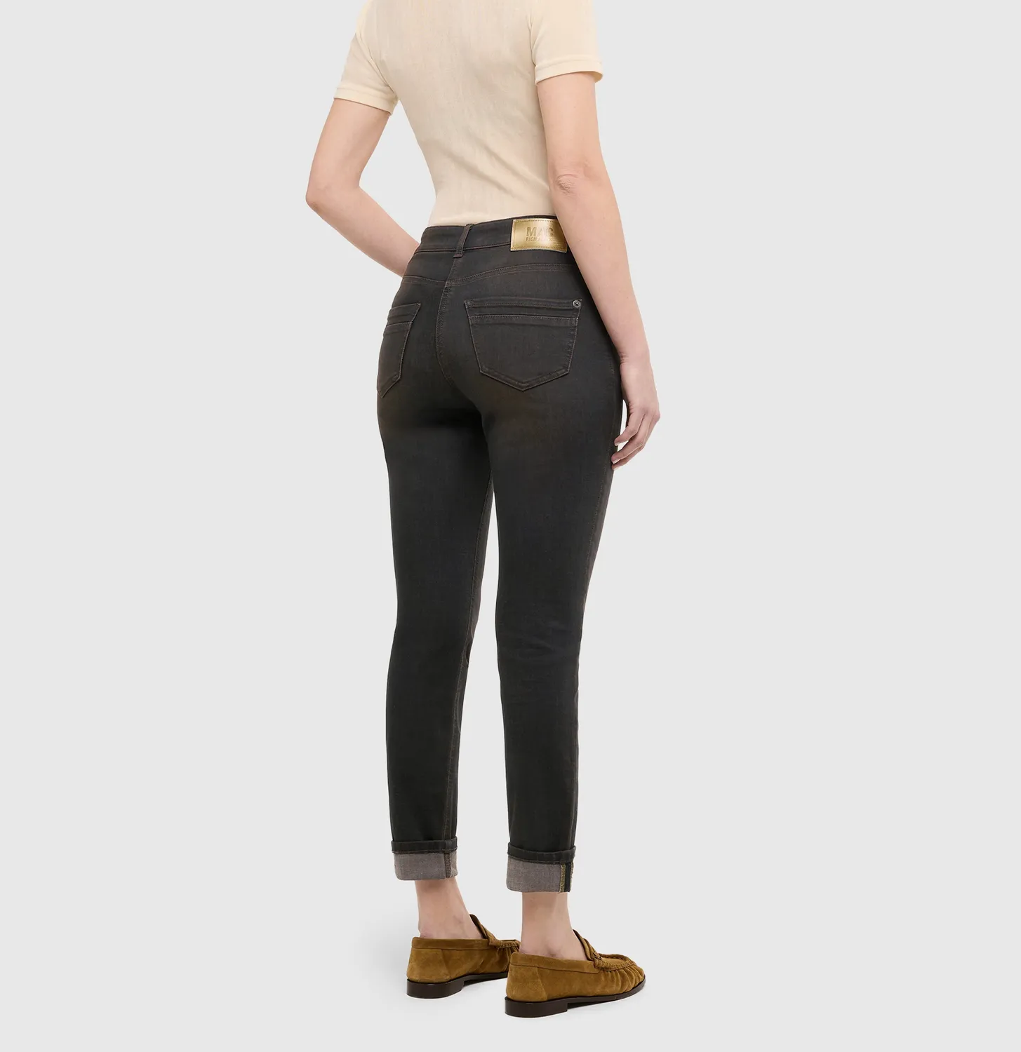 MAC Rich Slim 5904 jeans sort slim fit let denim