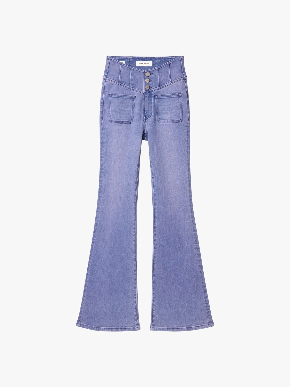 Miss Sixty Glenda Plus 5 flare jeans hyacinth stretch