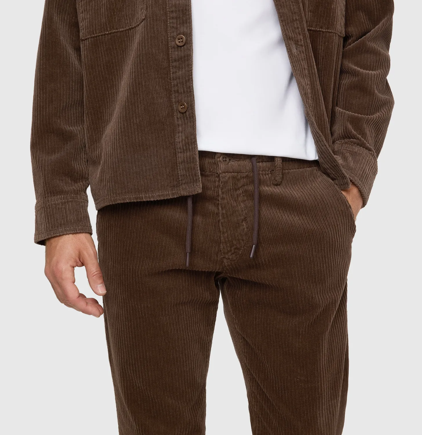 MAC Pedro 6550-01-0622 fløjlsbukser brun comfort