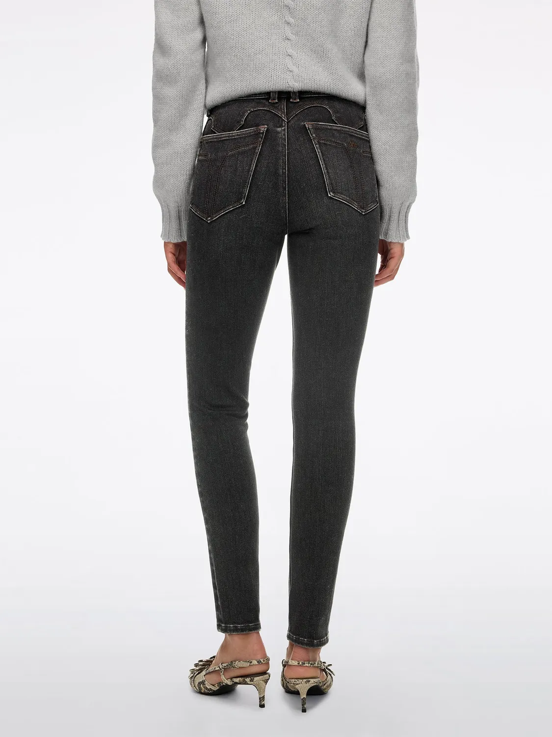 Miss Sixty Bella skinny jeans black fog varm