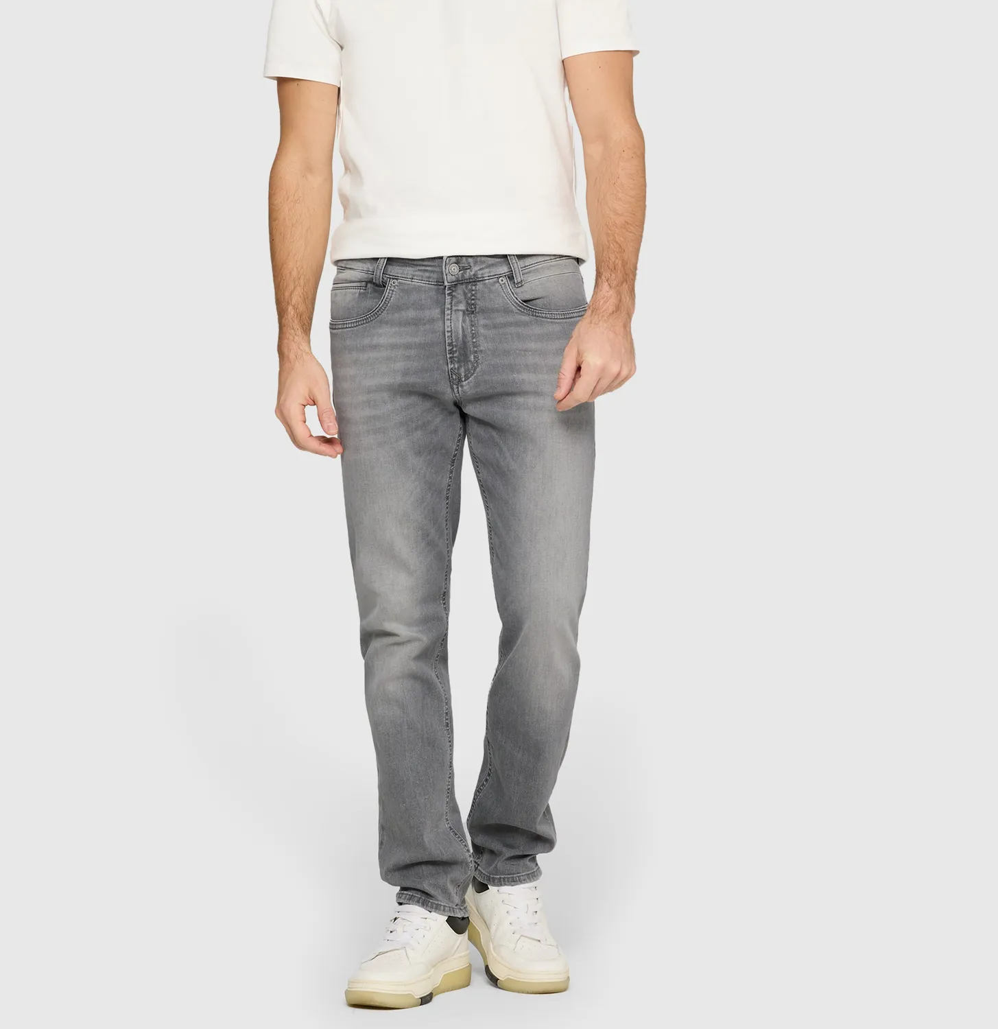 MAC Arne Pipe modern fit jeans grå flex