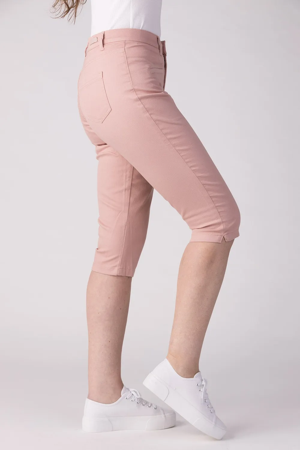 Merrytime Super Slim Capri 15635-430-51 old rose