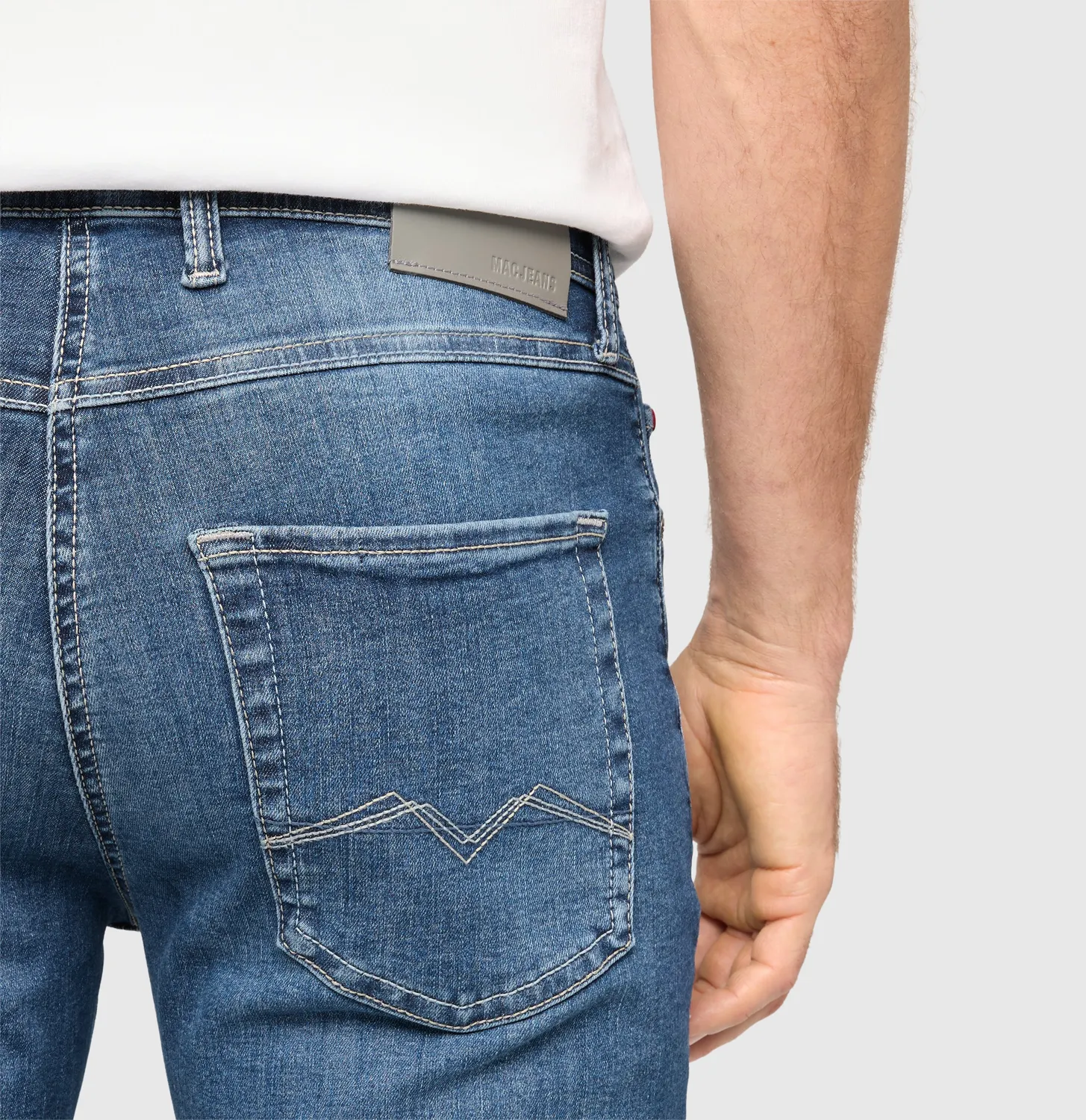 MAC Driver Jeans 0518-01-1995L jeans mellemblå Modern Fit