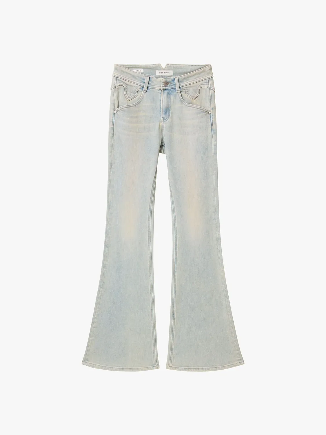 Miss Sixty Bella flare jeans vintage lyseblå
