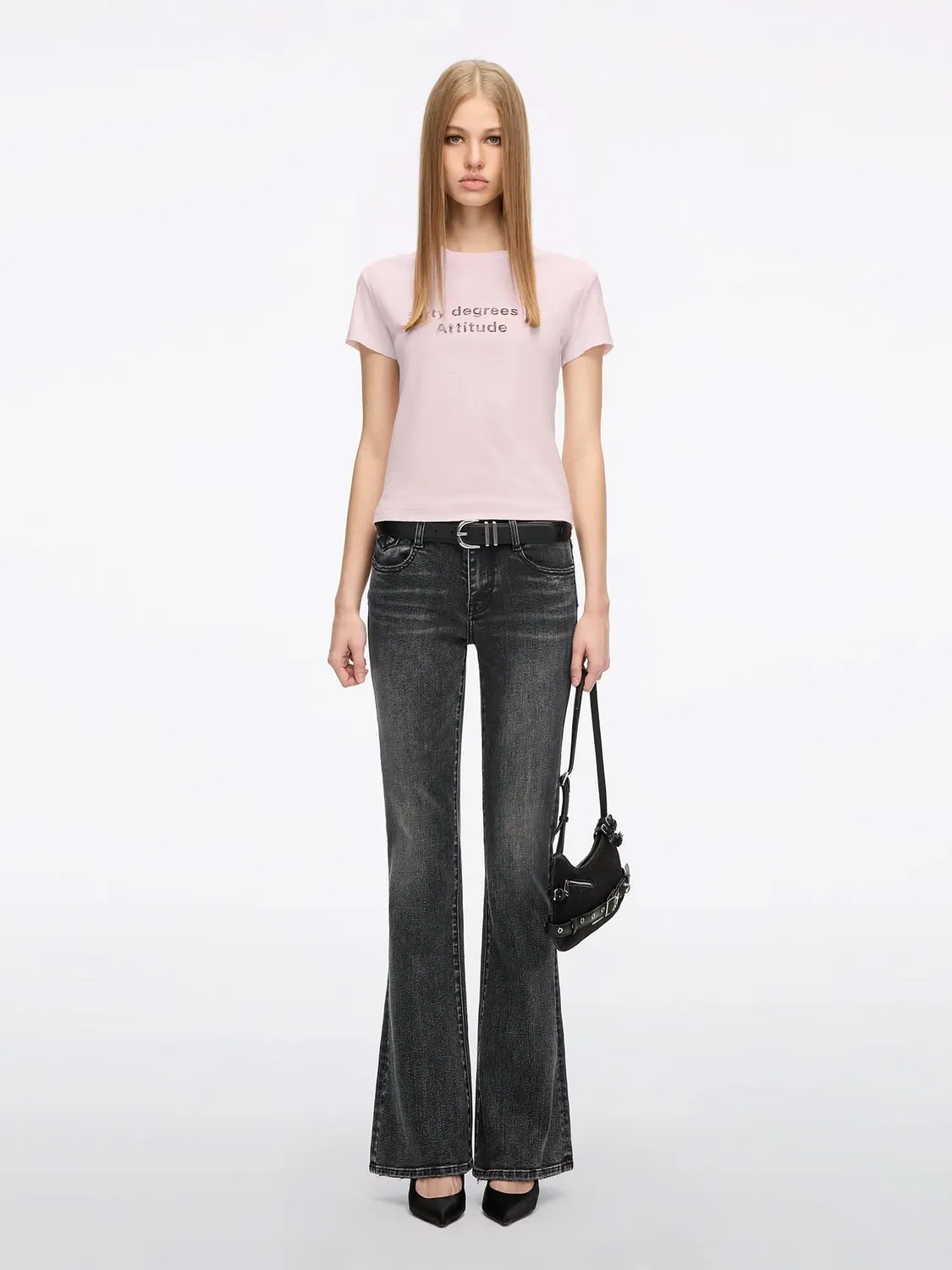 Miss Sixty printed t-shirt light pink