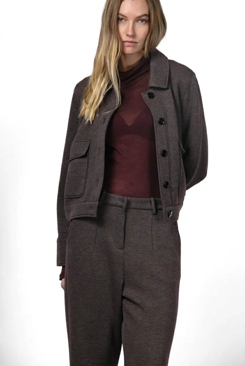 Mason's Odette jakke bordeaux double jersey
