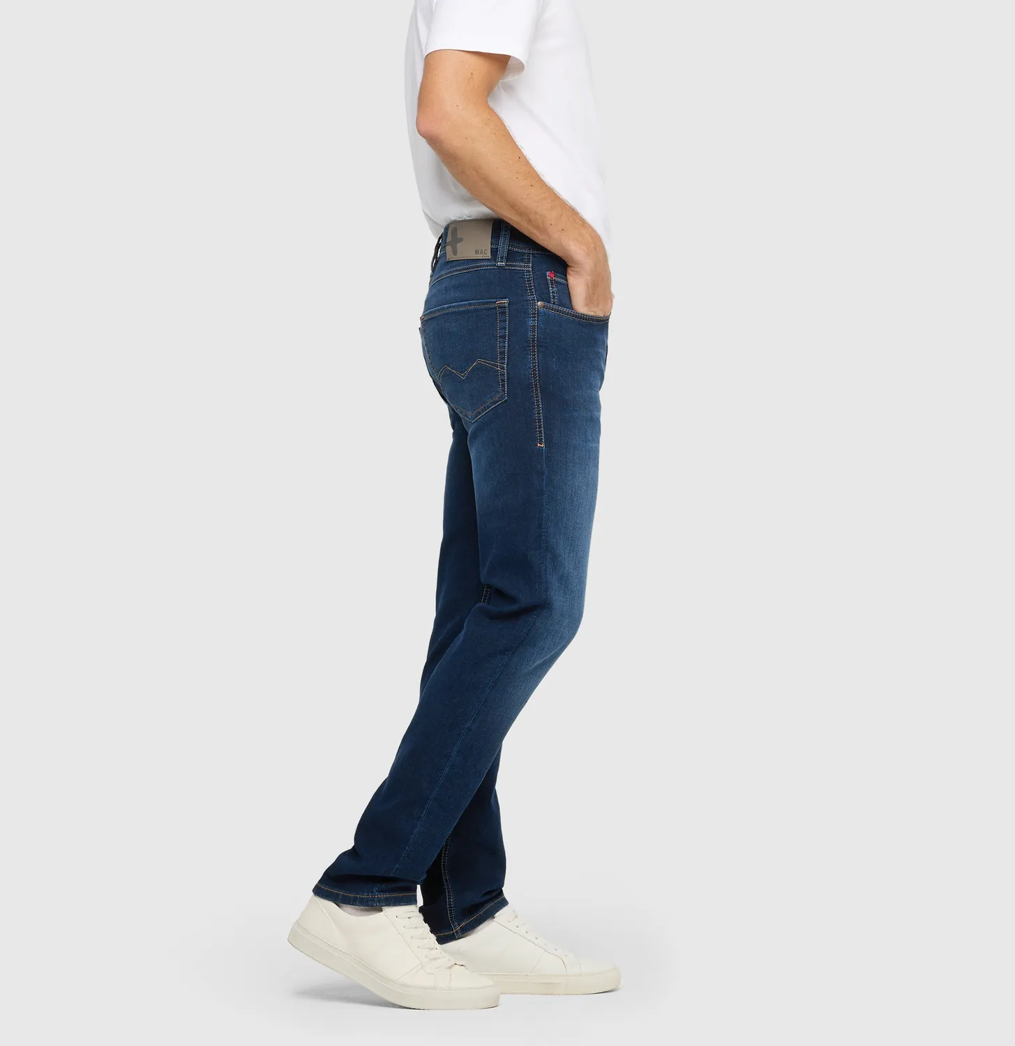 MAC Jog'n jeans mørkeblå Modern Fit sweatdenim