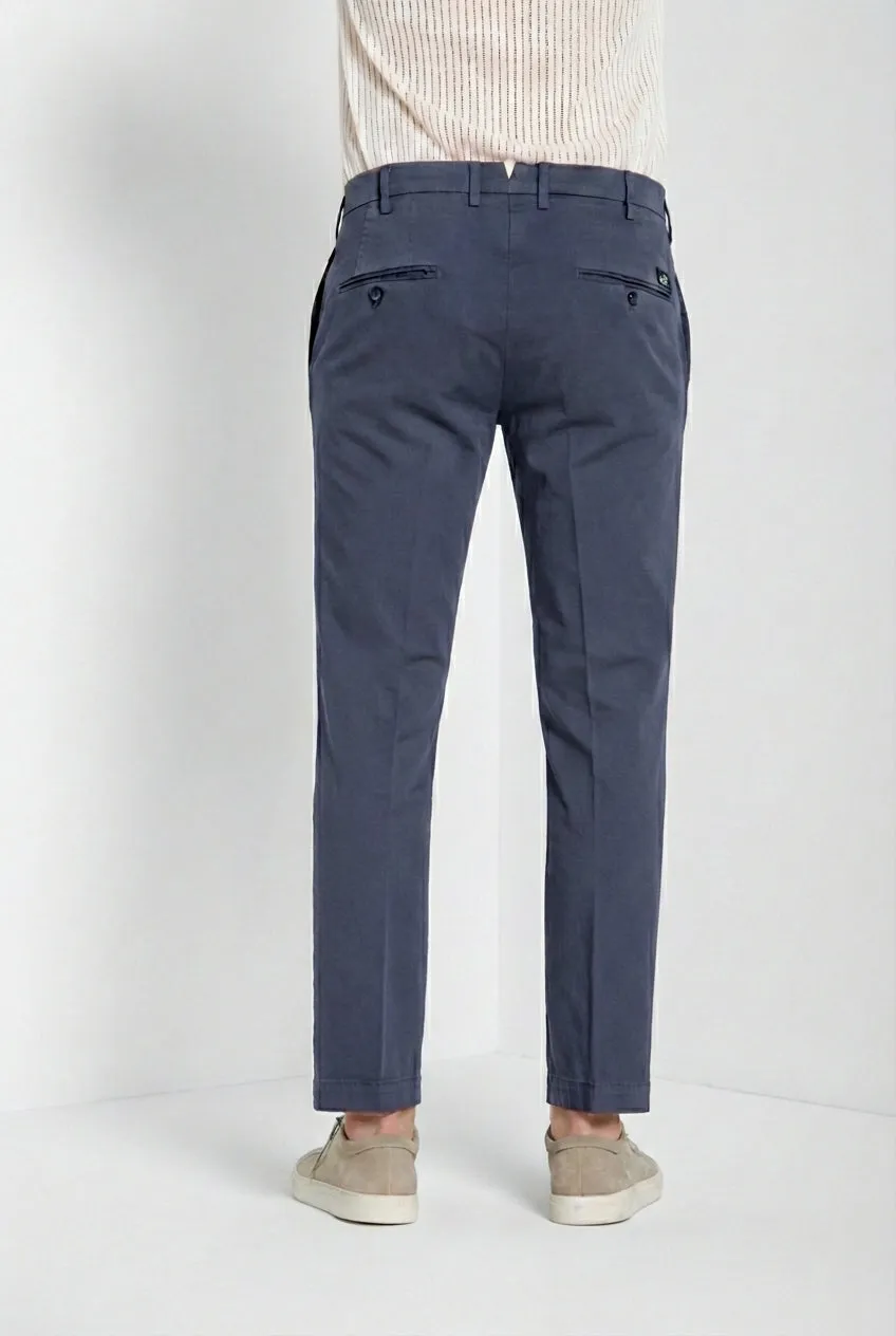 Mason's New York chinobukser lyseblå regular fit