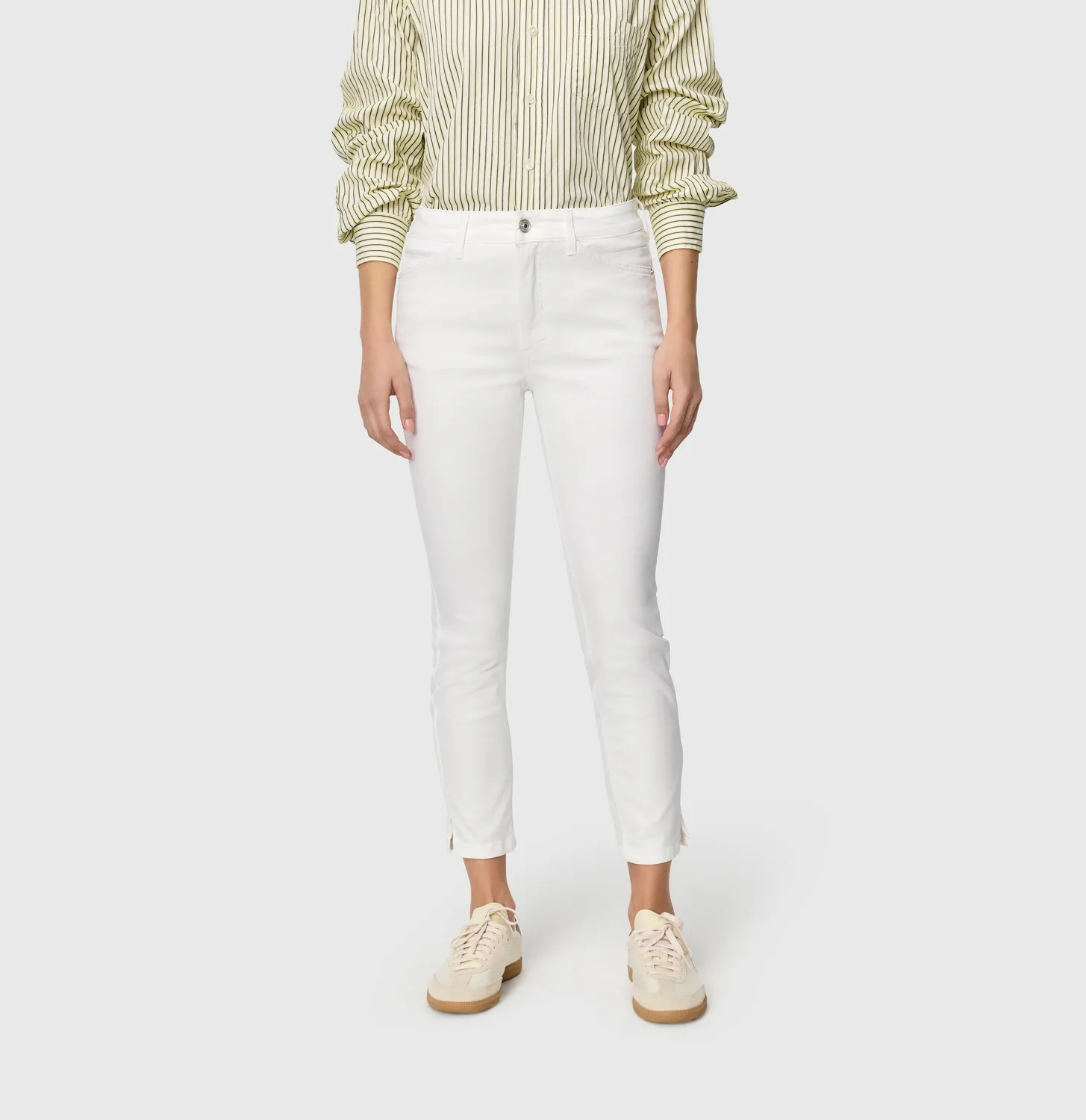 MAC Dream Summer jeans hvid slim fit