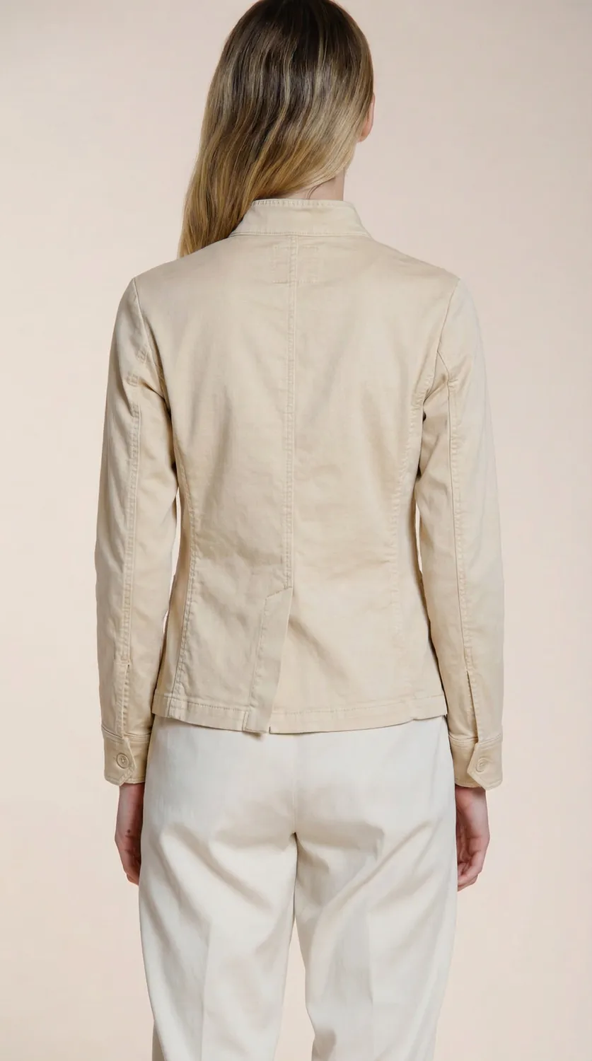 Mason's Karen New jakke beige hør stretch dame