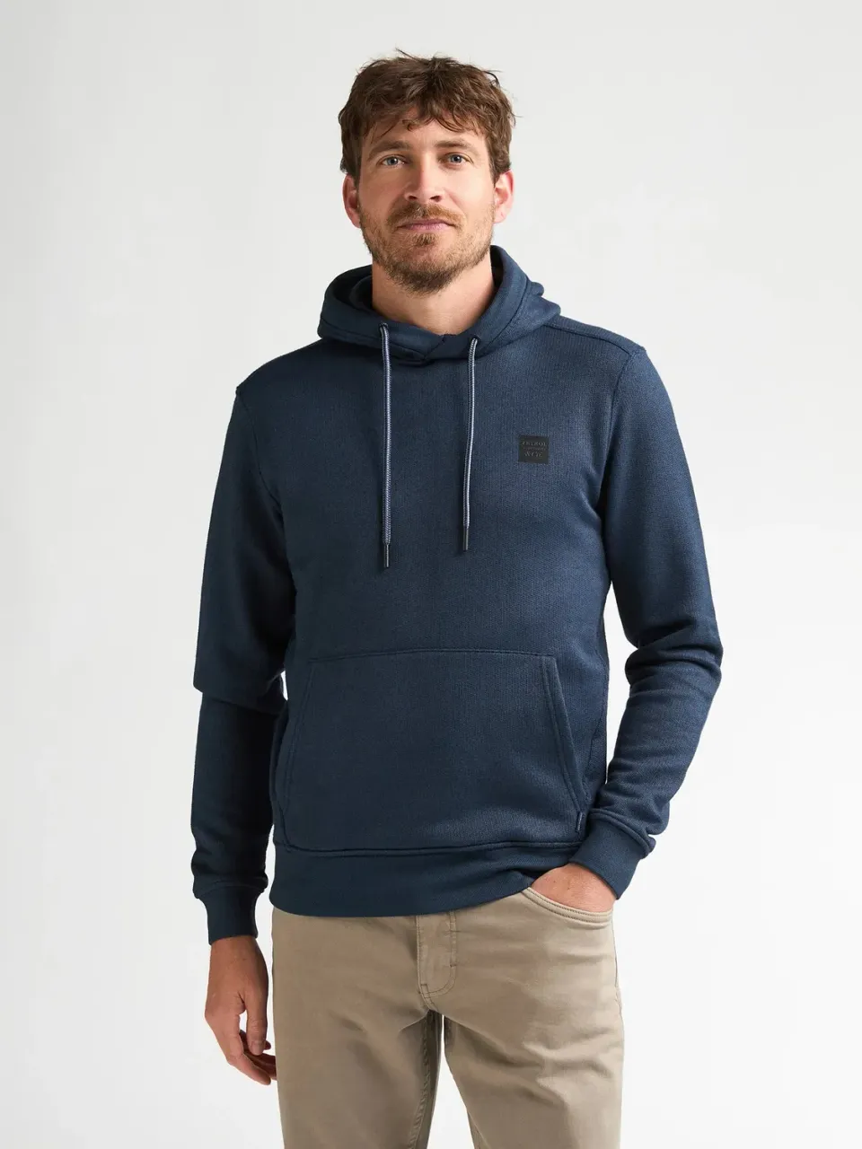 Petrol Industries Valleyview hoodie Royal Navy regular fit