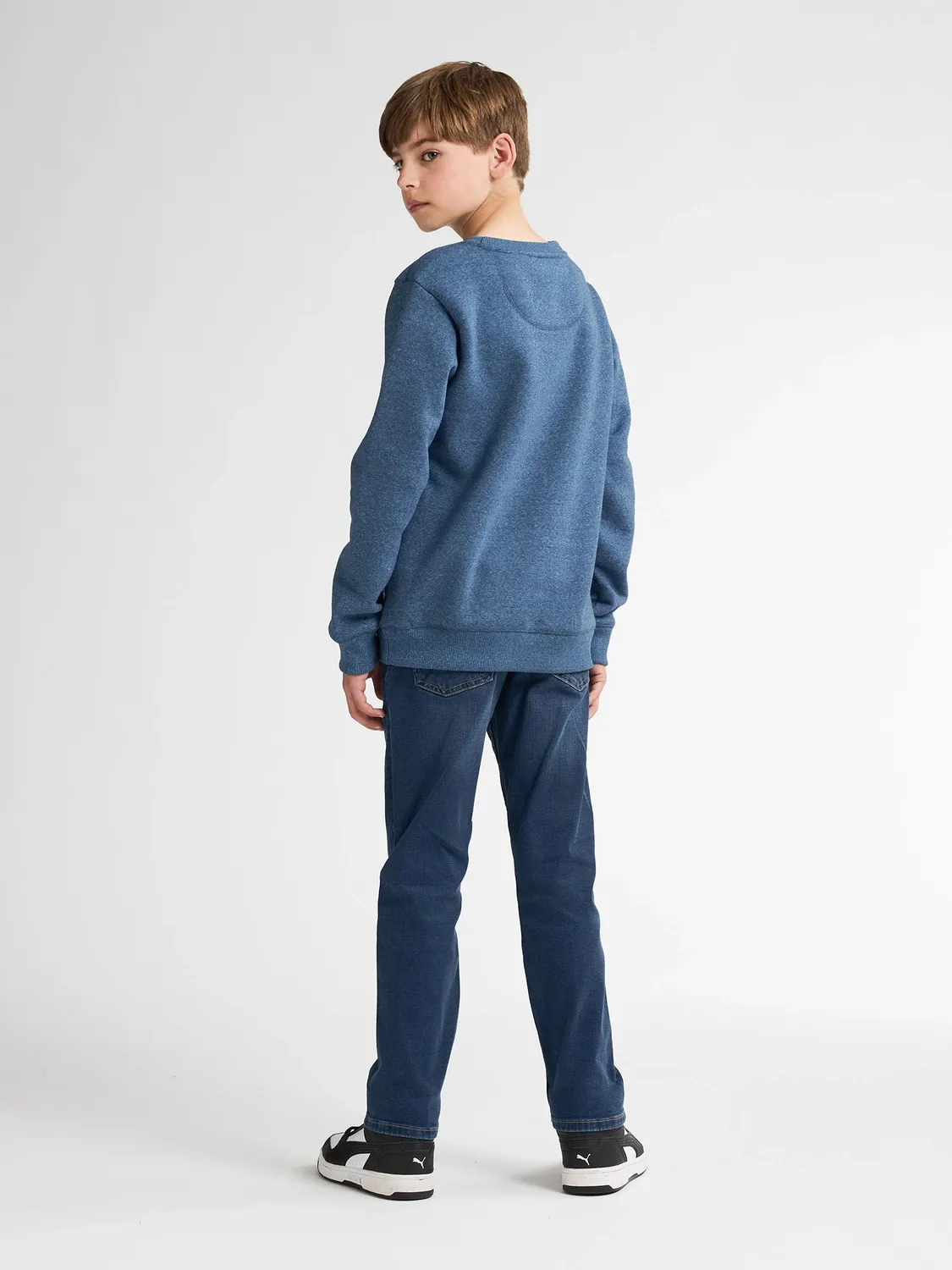 Petrol Industries Cumberland drenge sweater rund hals regular fit
