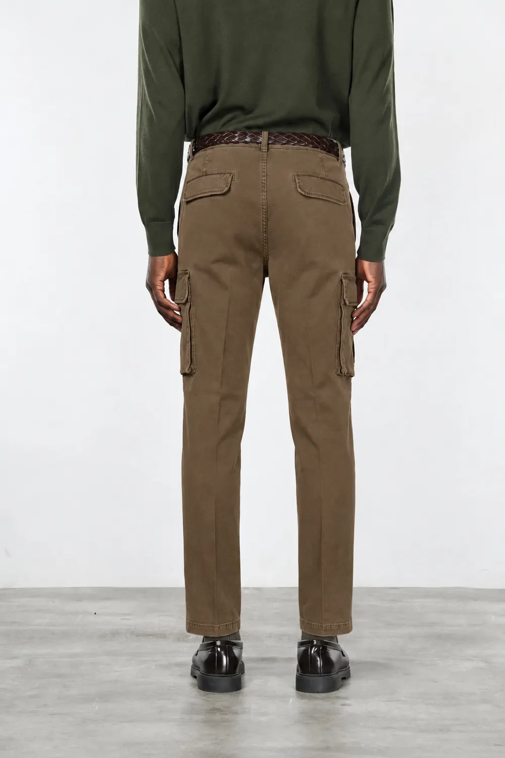 Mason's Chile cargobukser taupe extra slim