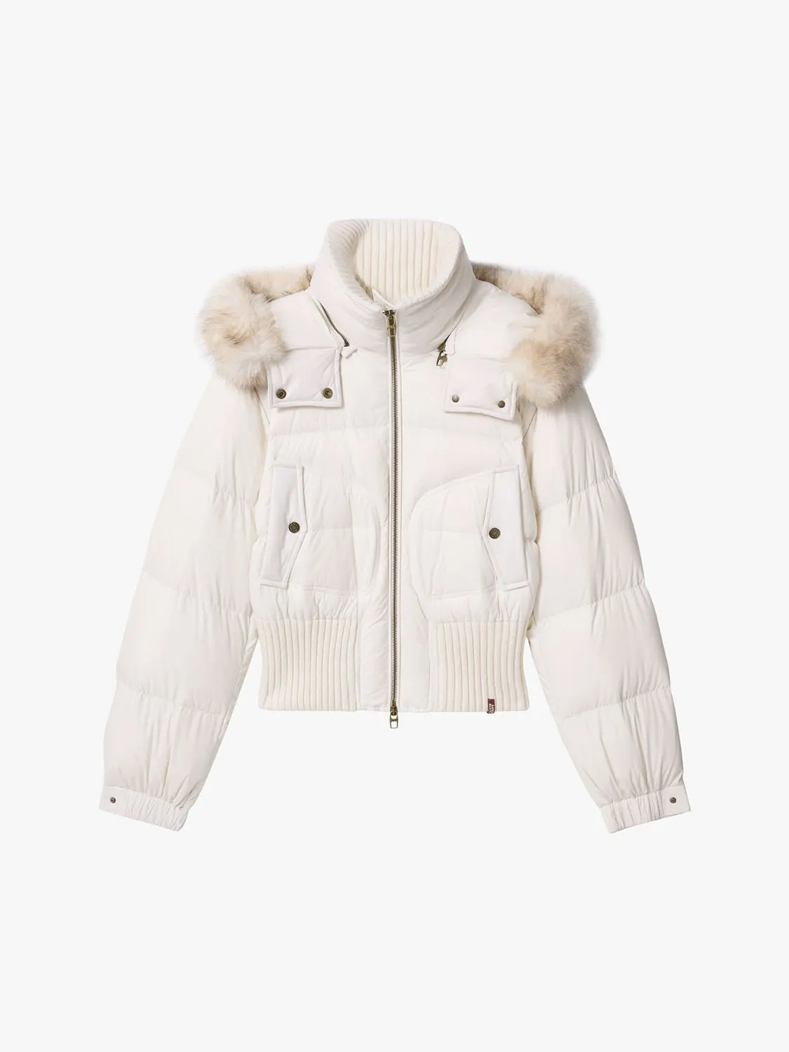 Miss Sixty 6M4YJ40900 dunjakke off white varm