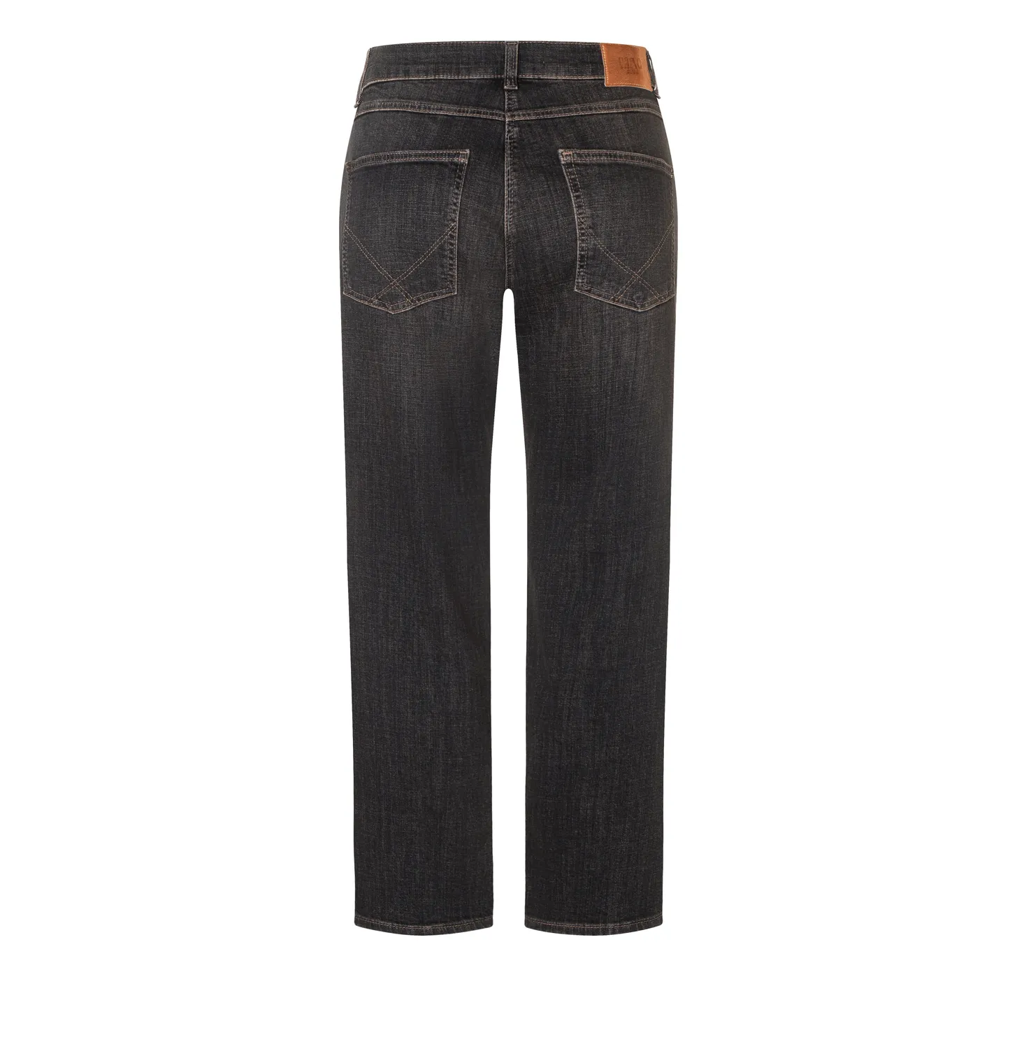 MAC Gina Straight jeans dame grå stretch vintage