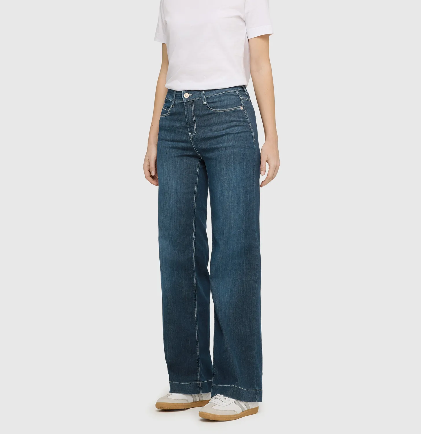 MAC Dream Wide 5441-90-0351L jeans mørkeblå wide