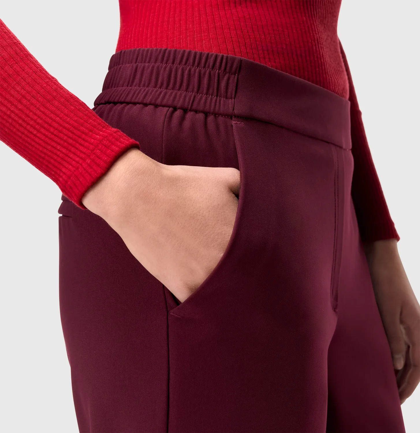 MAC Chiara bukser bær jersey wide fit