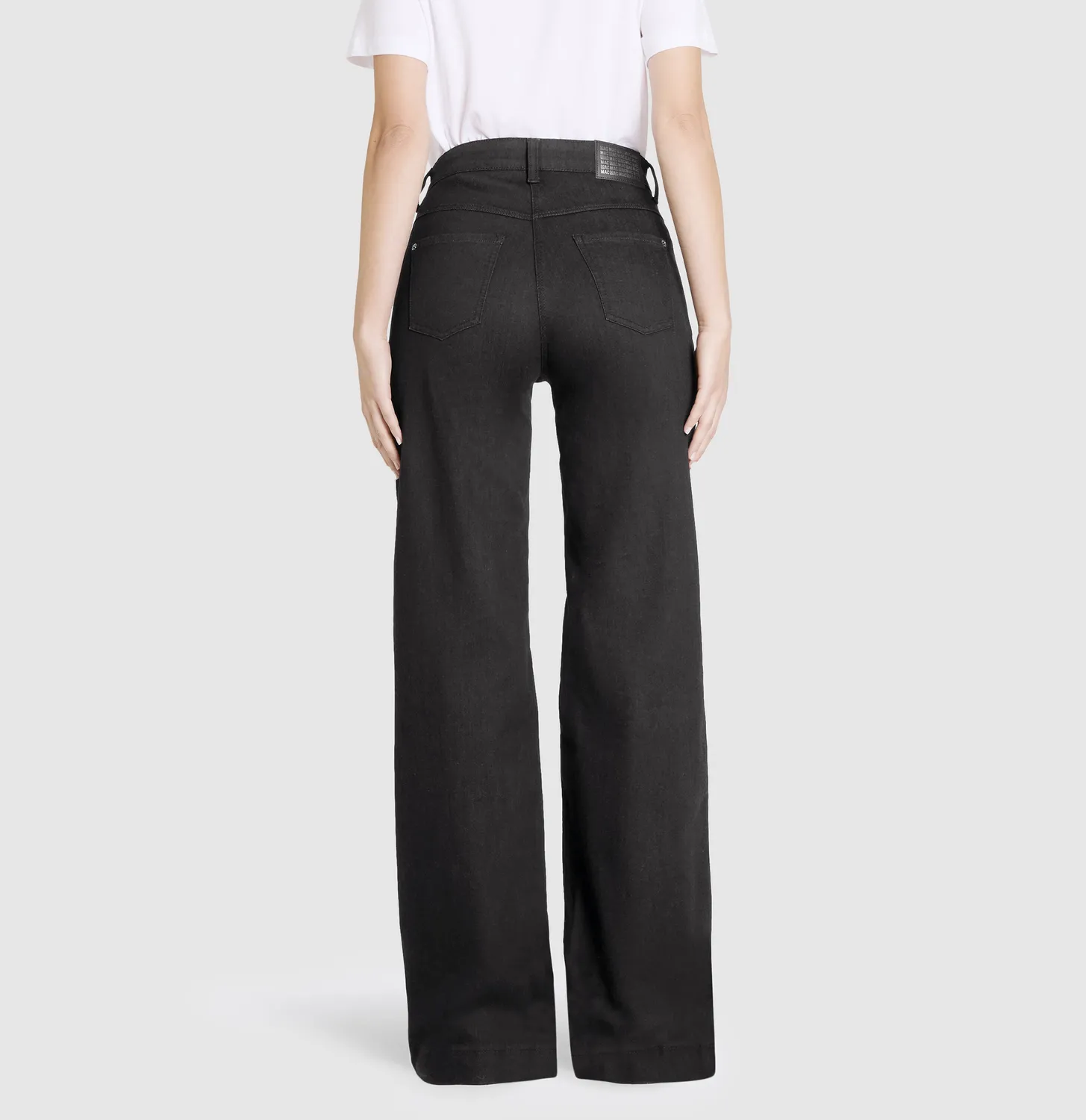 MAC Wide 5228 jeans sort wide fit